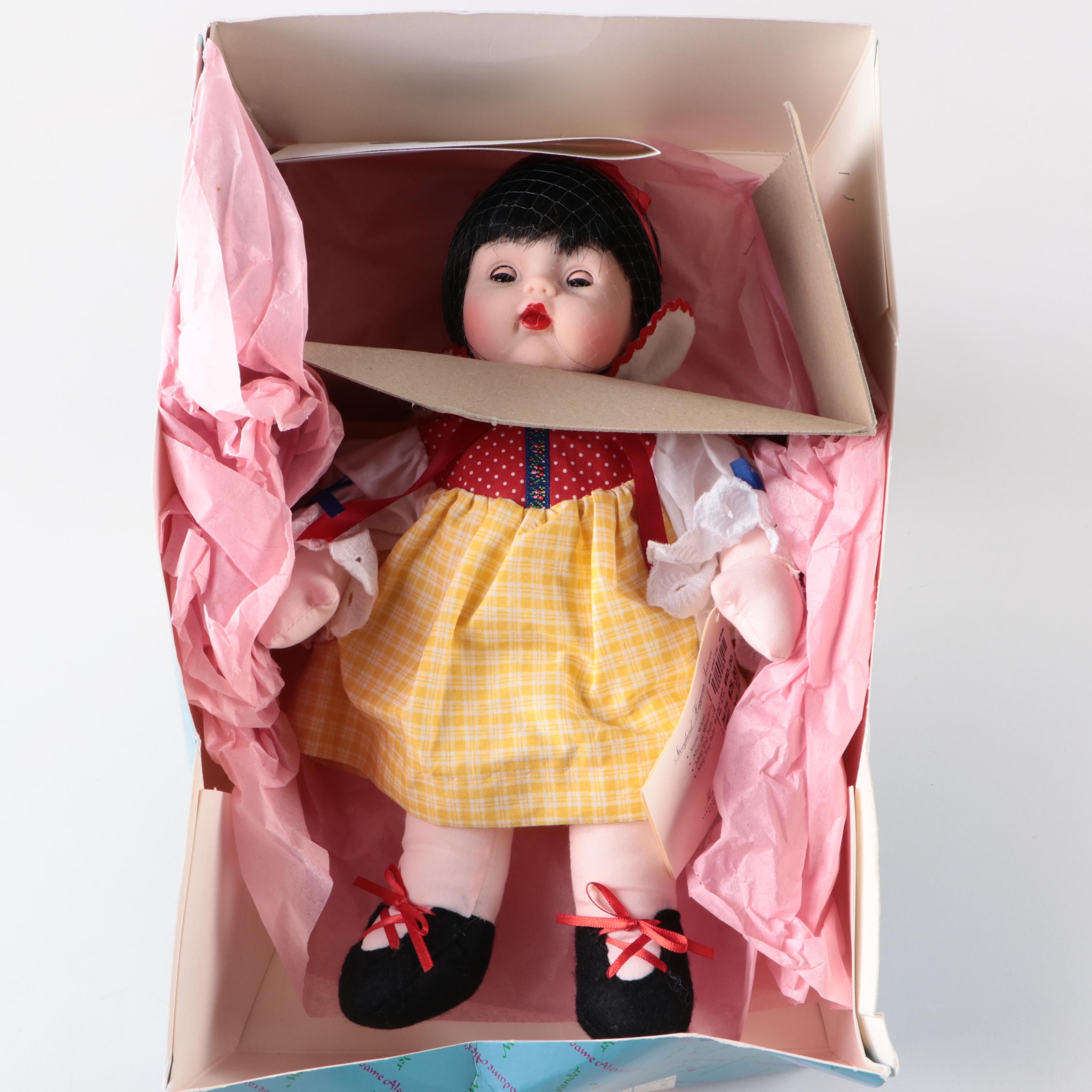 Madame Alexander Storybook Dolls Including Alice, Tinkerbell, Sleeping Beauty