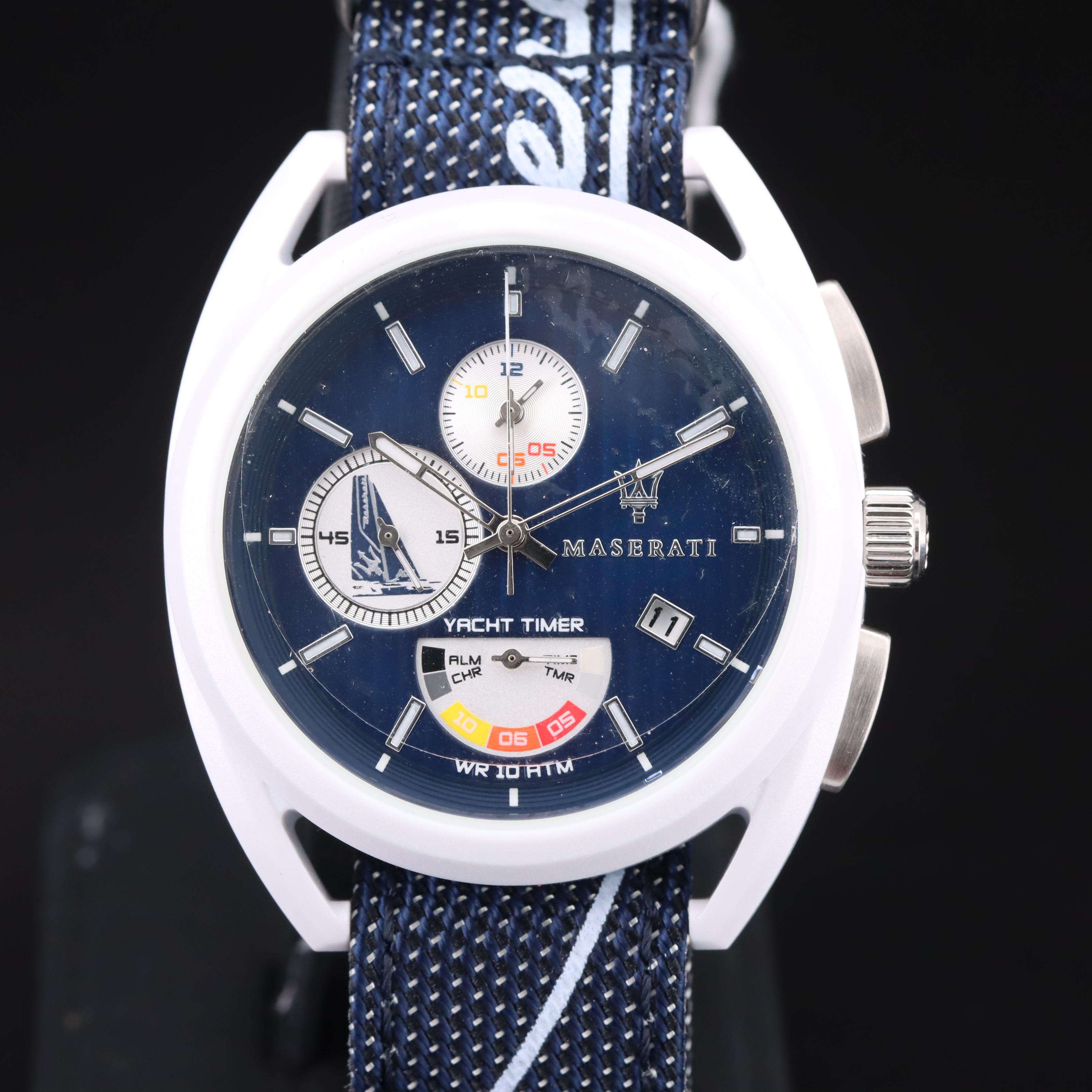 Maserati Trimarano Yacht Timer Limited Edition Quartz Watch