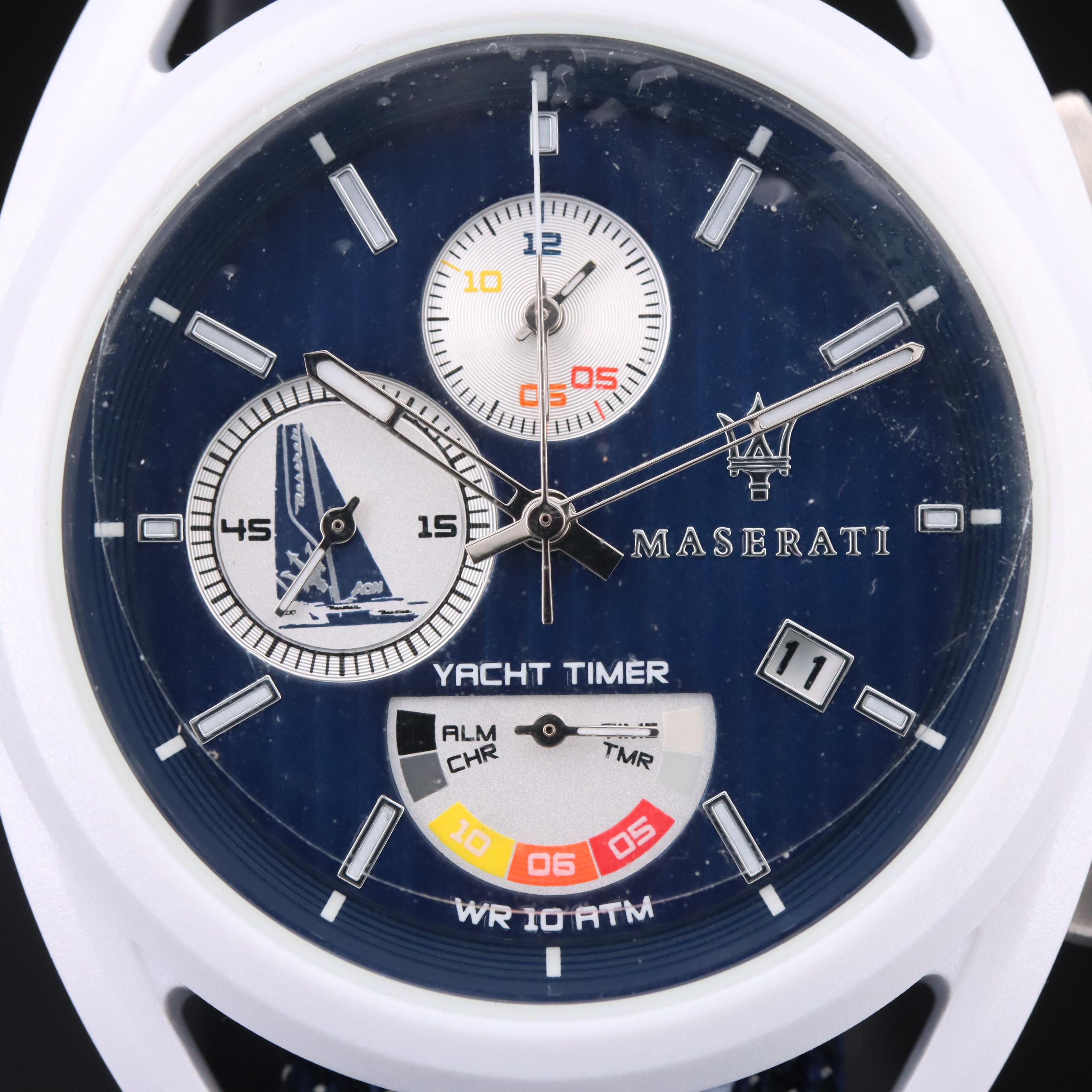 Maserati Trimarano Yacht Timer Limited Edition Quartz Watch