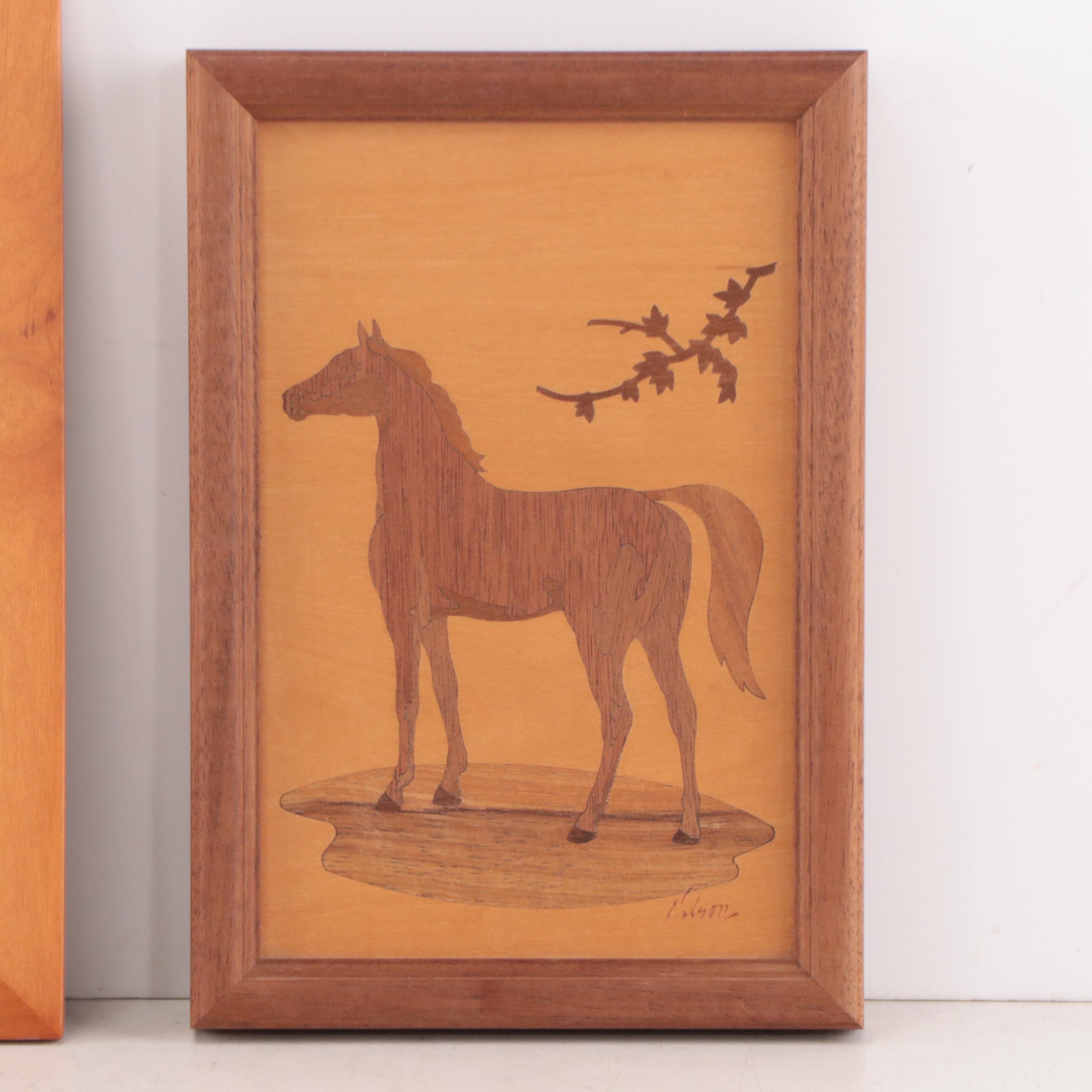 After Elizabeth Halsey Transformation Print of Saddle to Horse and More