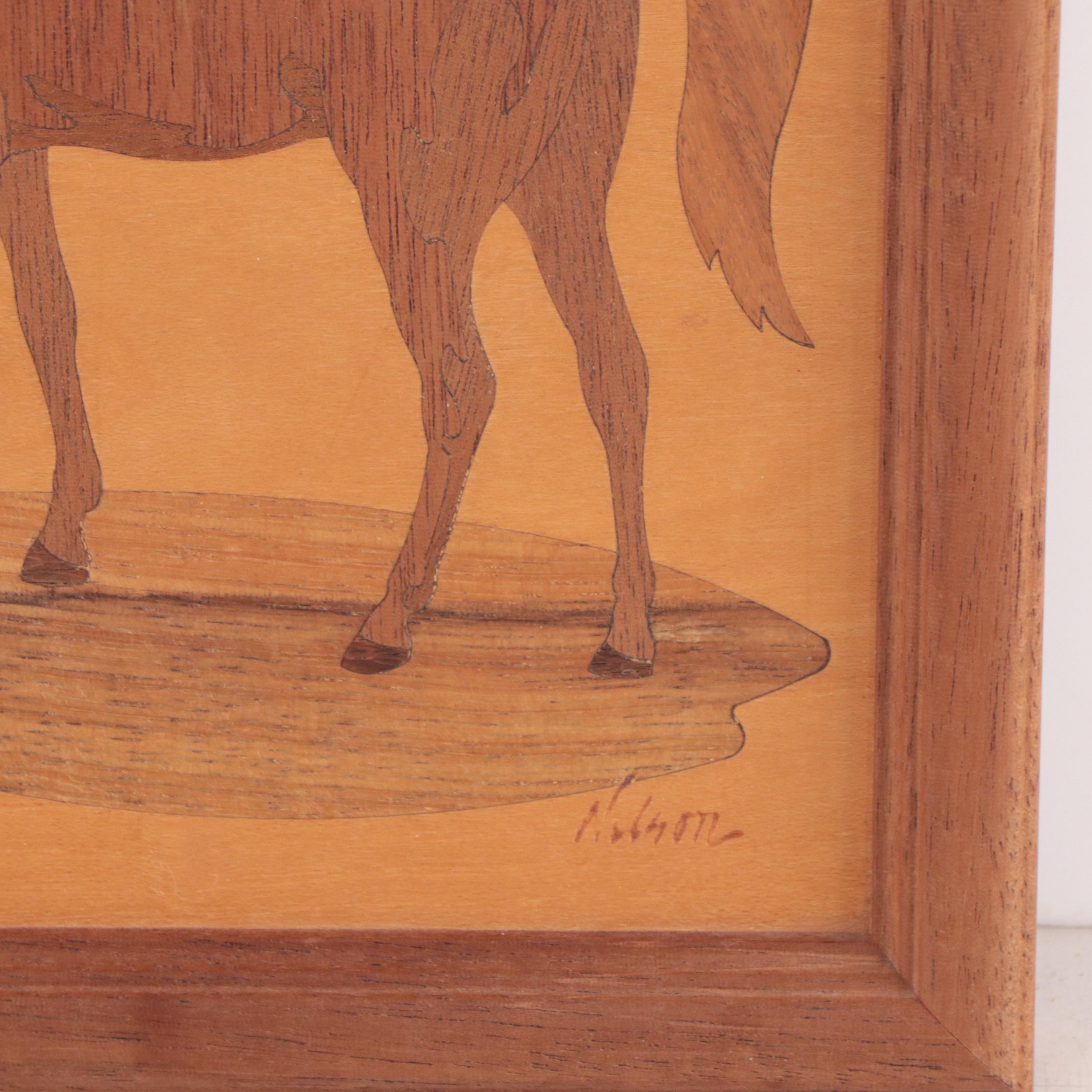 After Elizabeth Halsey Transformation Print of Saddle to Horse and More