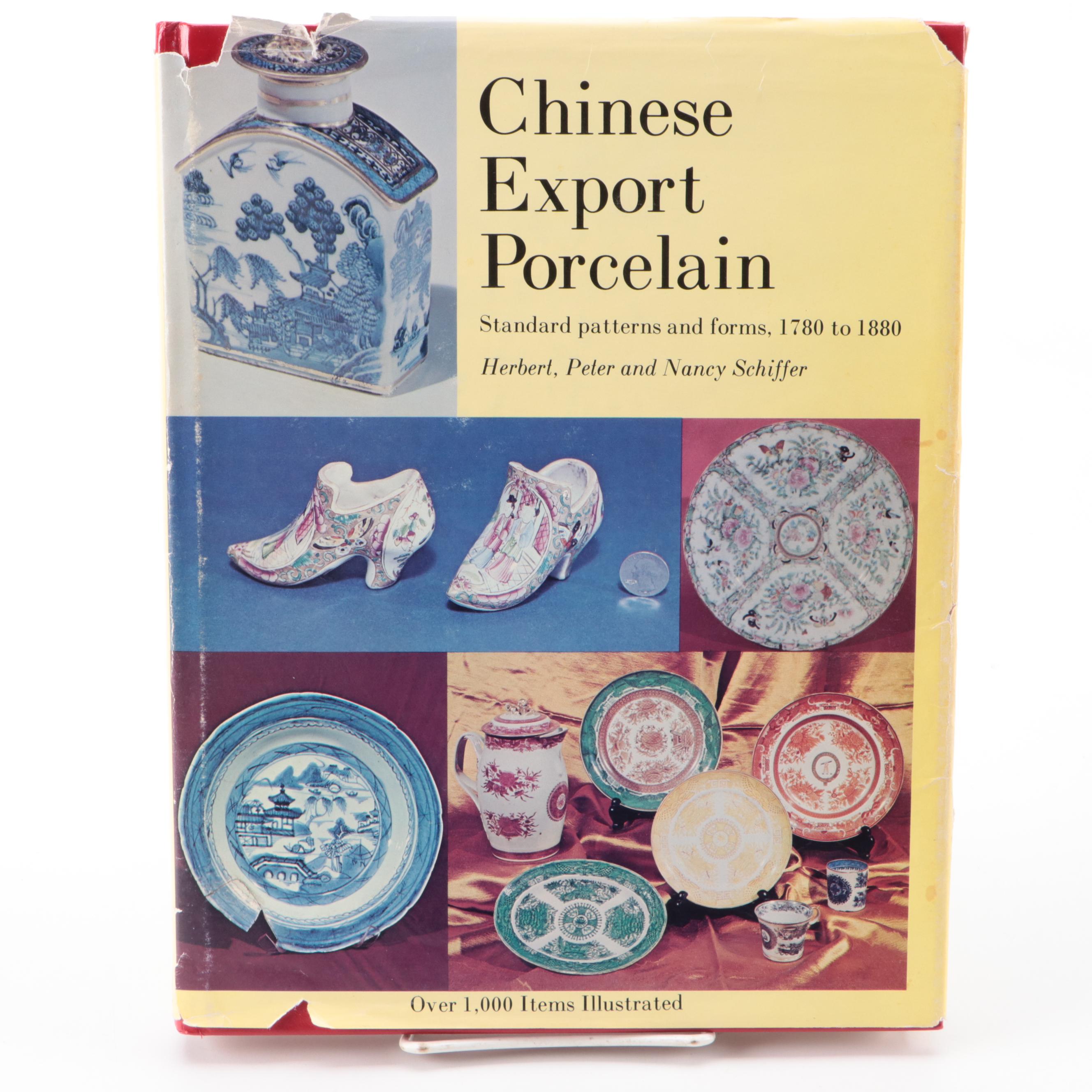 Chinese Art Book Collection with "Chinese Export Porcelain"