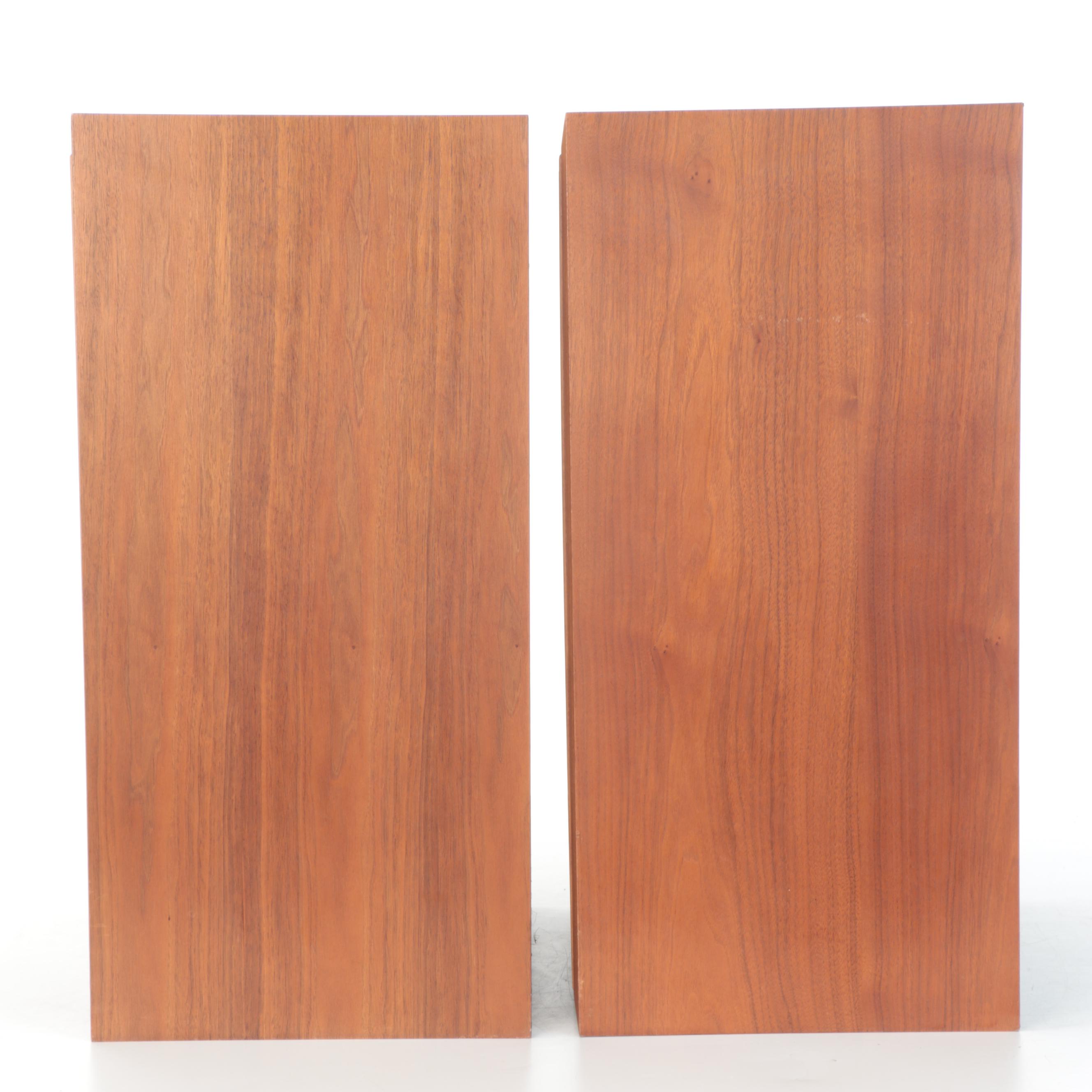 Pair of Pioneer Walnut Floorstanding Speakers, Circa 1971