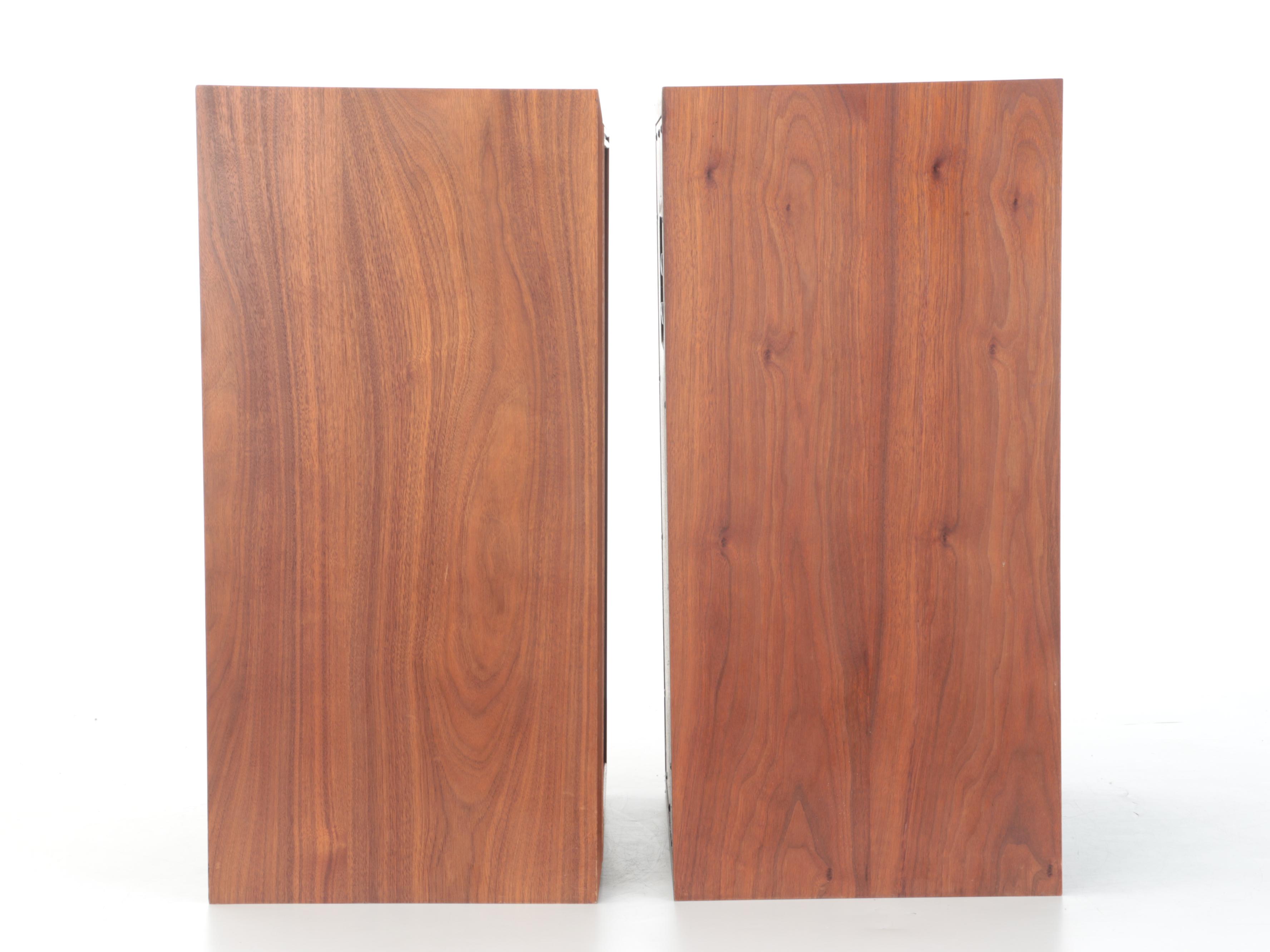 Pair of Pioneer Walnut Floorstanding Speakers, Circa 1971