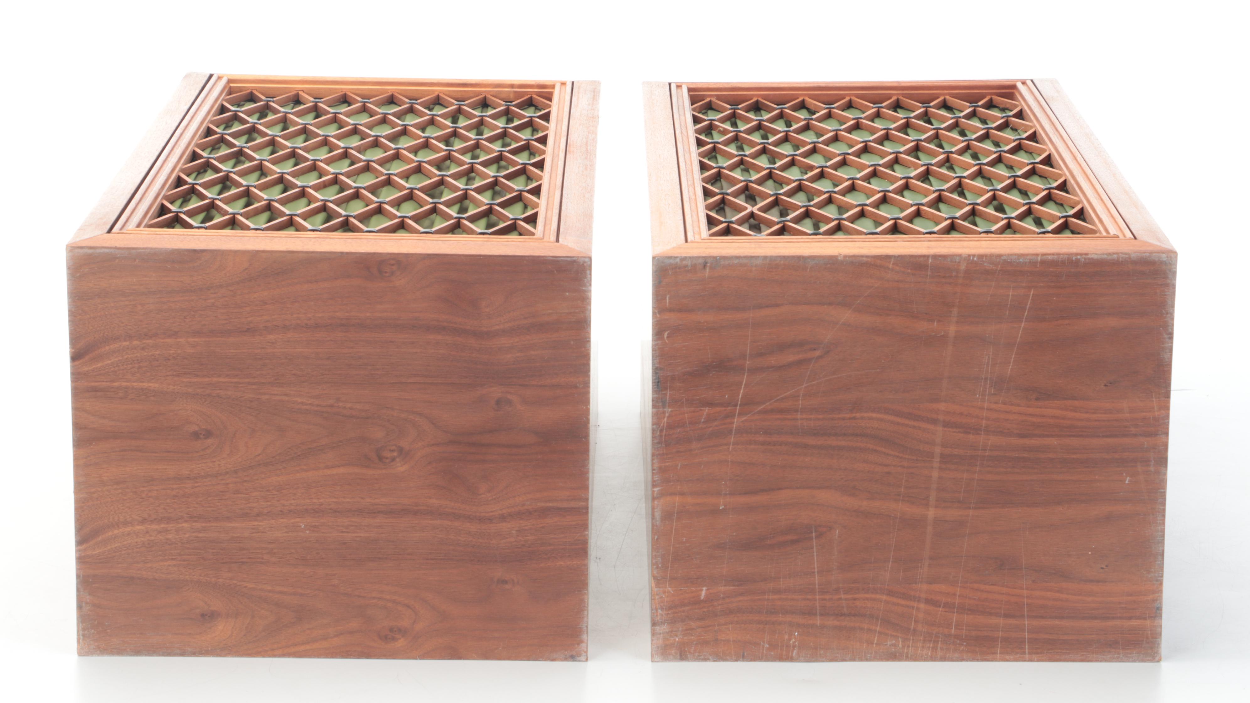 Pair of Pioneer Walnut Floorstanding Speakers, Circa 1971