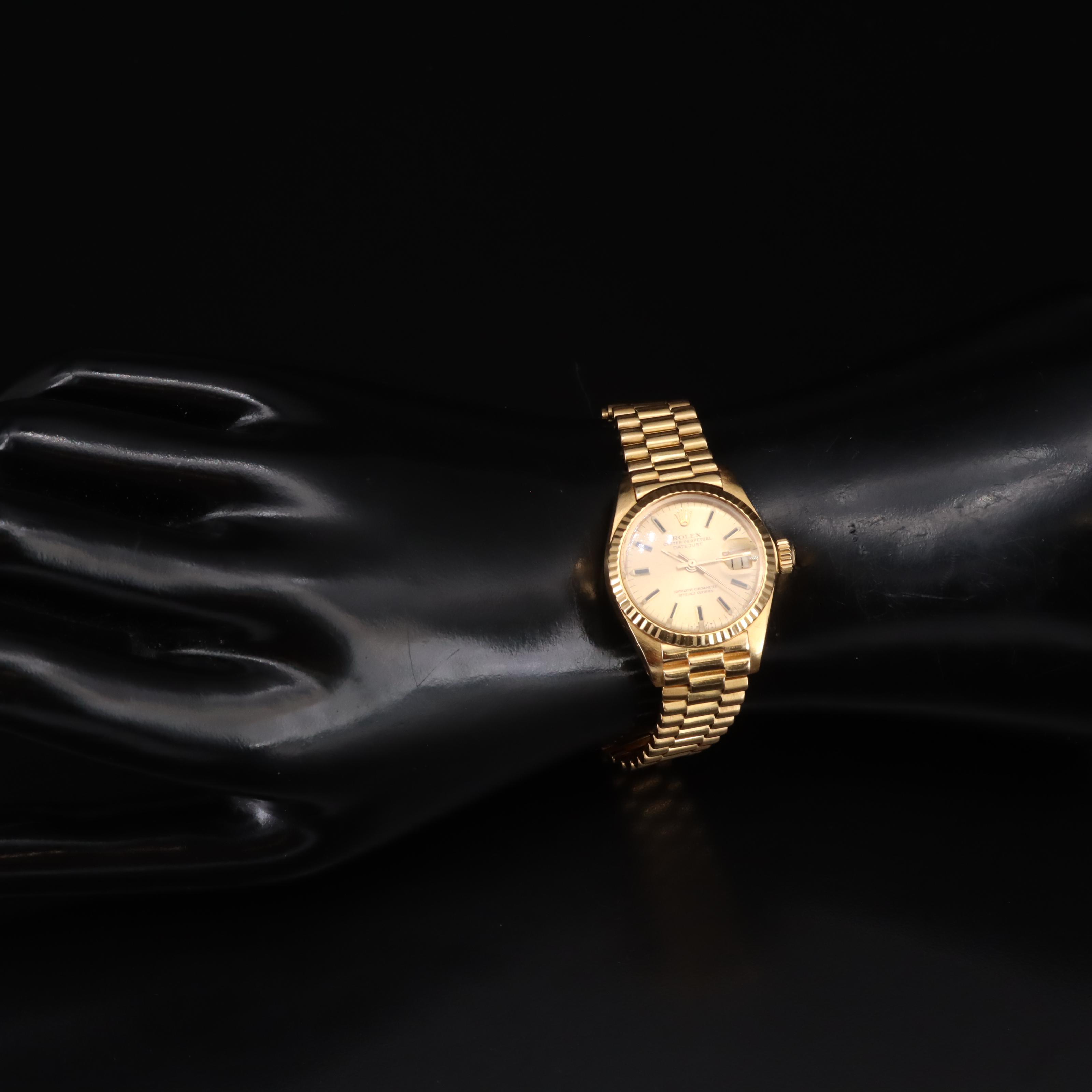 1979 18K Rolex Lady-Datejust Watch