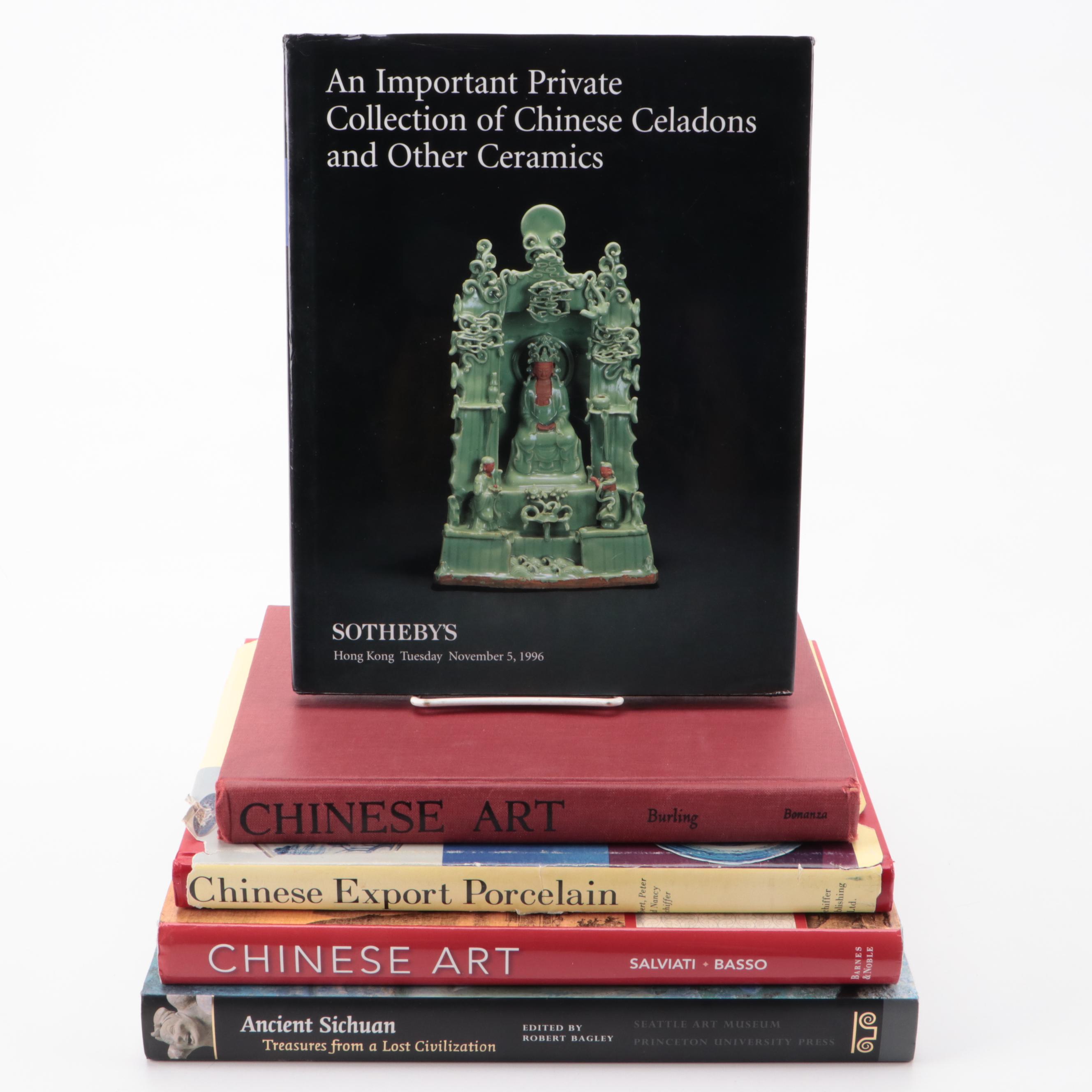 Chinese Art Book Collection with "Chinese Export Porcelain"