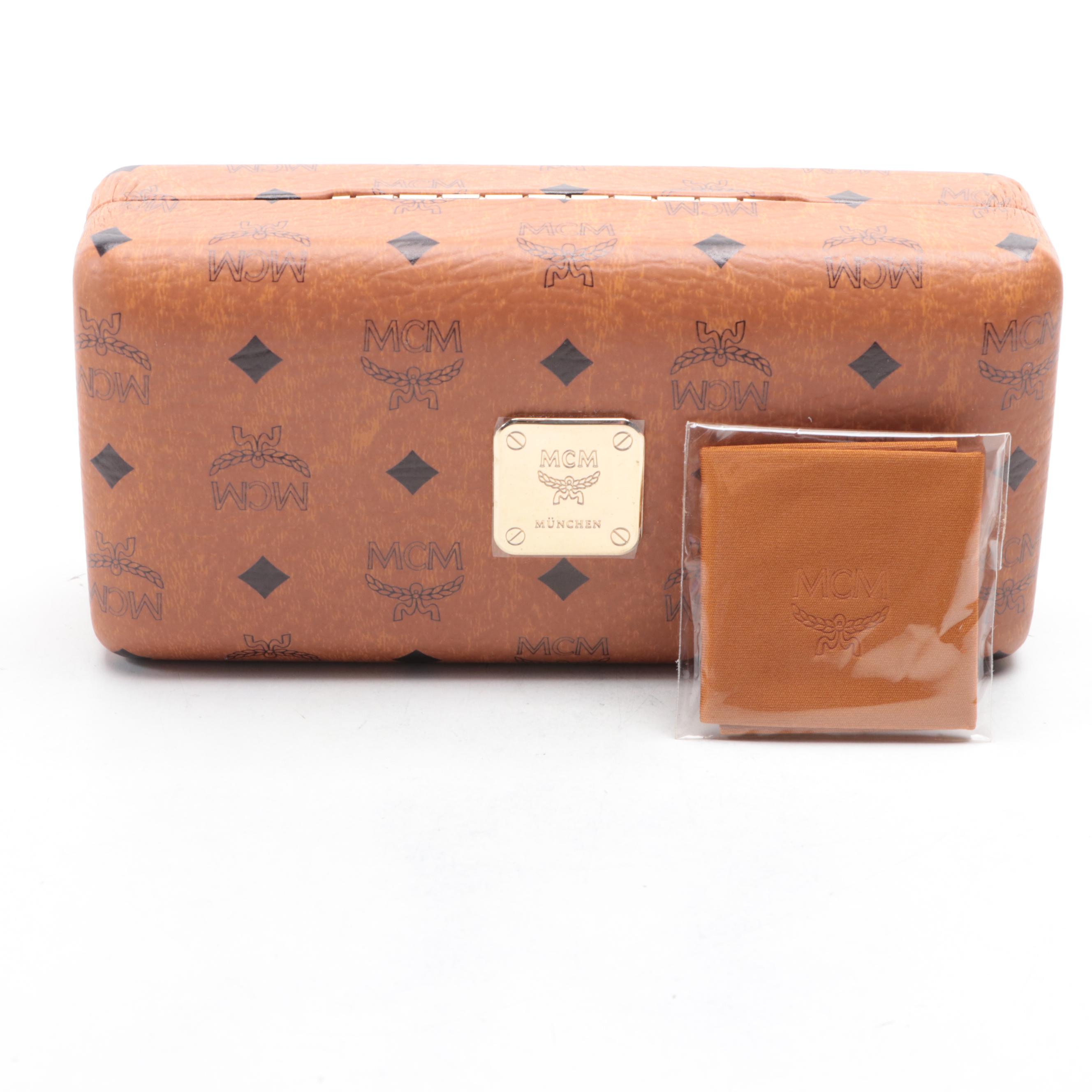 MCM MCM695S Black Cat Eye Sunglasses with Case