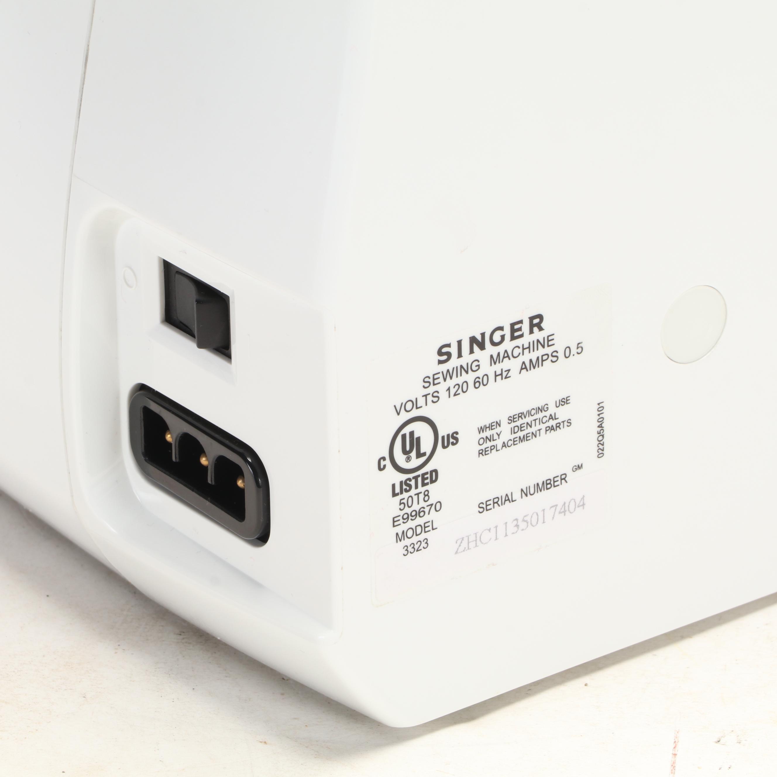 Singer Talent Portable Electric Sewing Machine With Wheeled Case