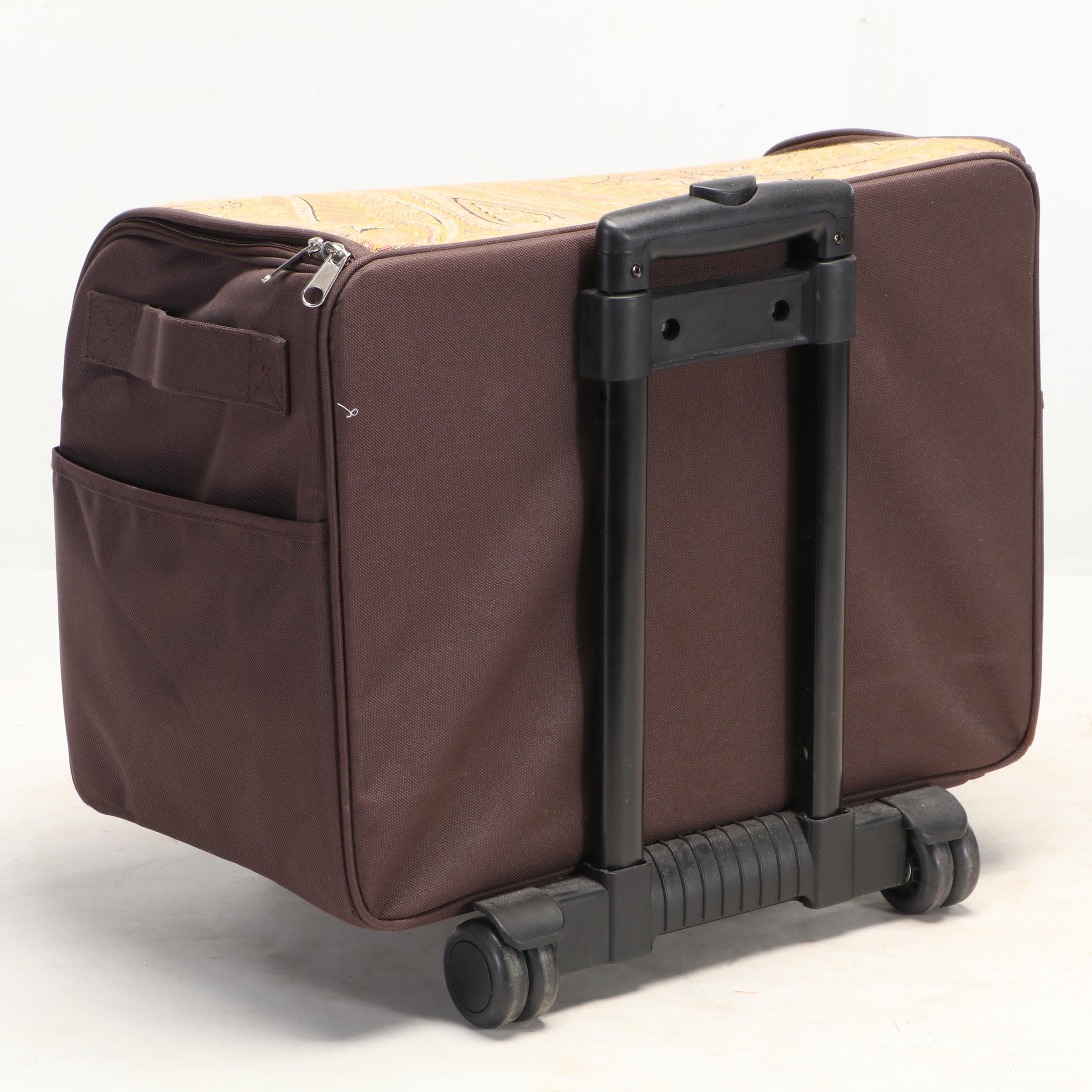 Singer Talent Portable Electric Sewing Machine With Wheeled Case