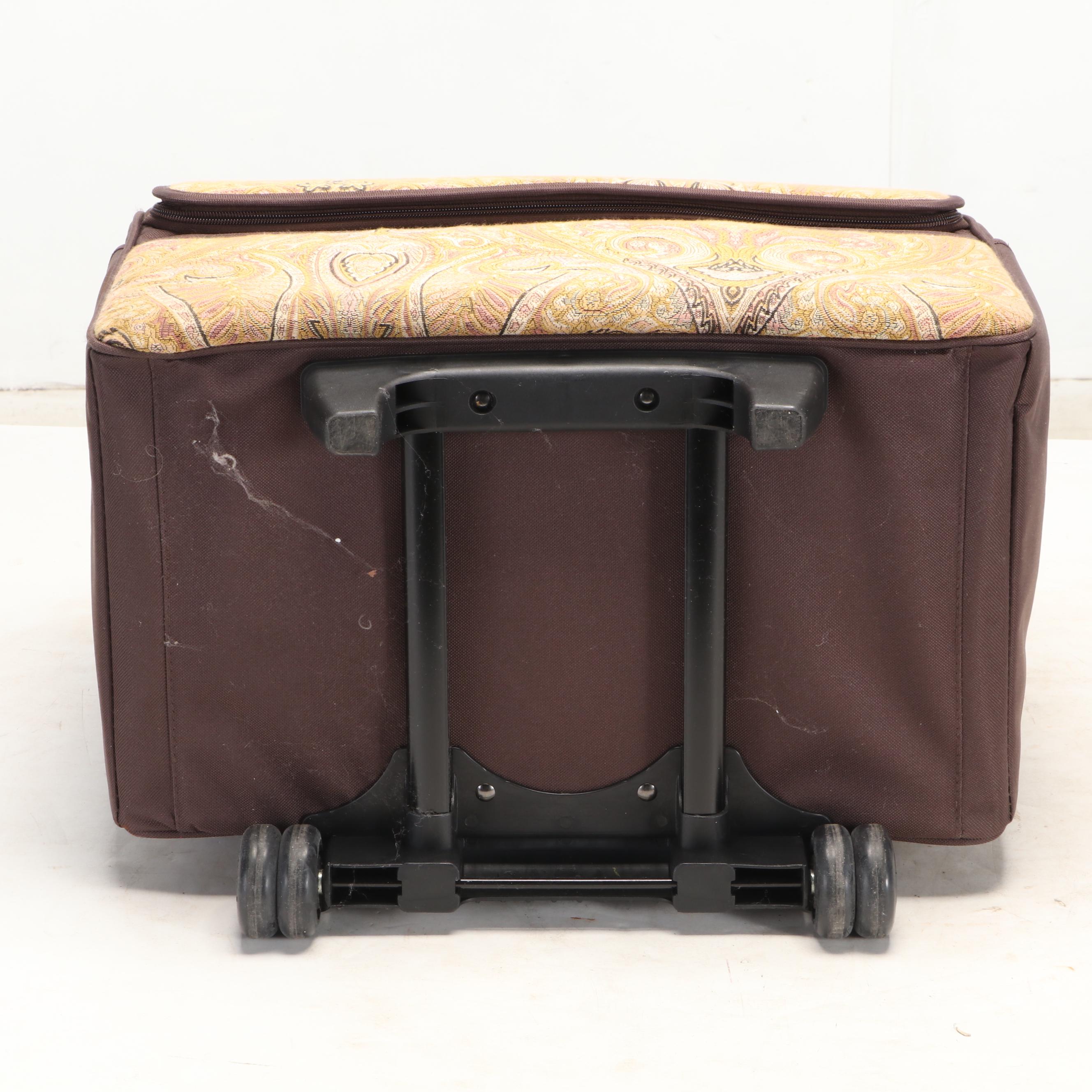 Singer Talent Portable Electric Sewing Machine With Wheeled Case