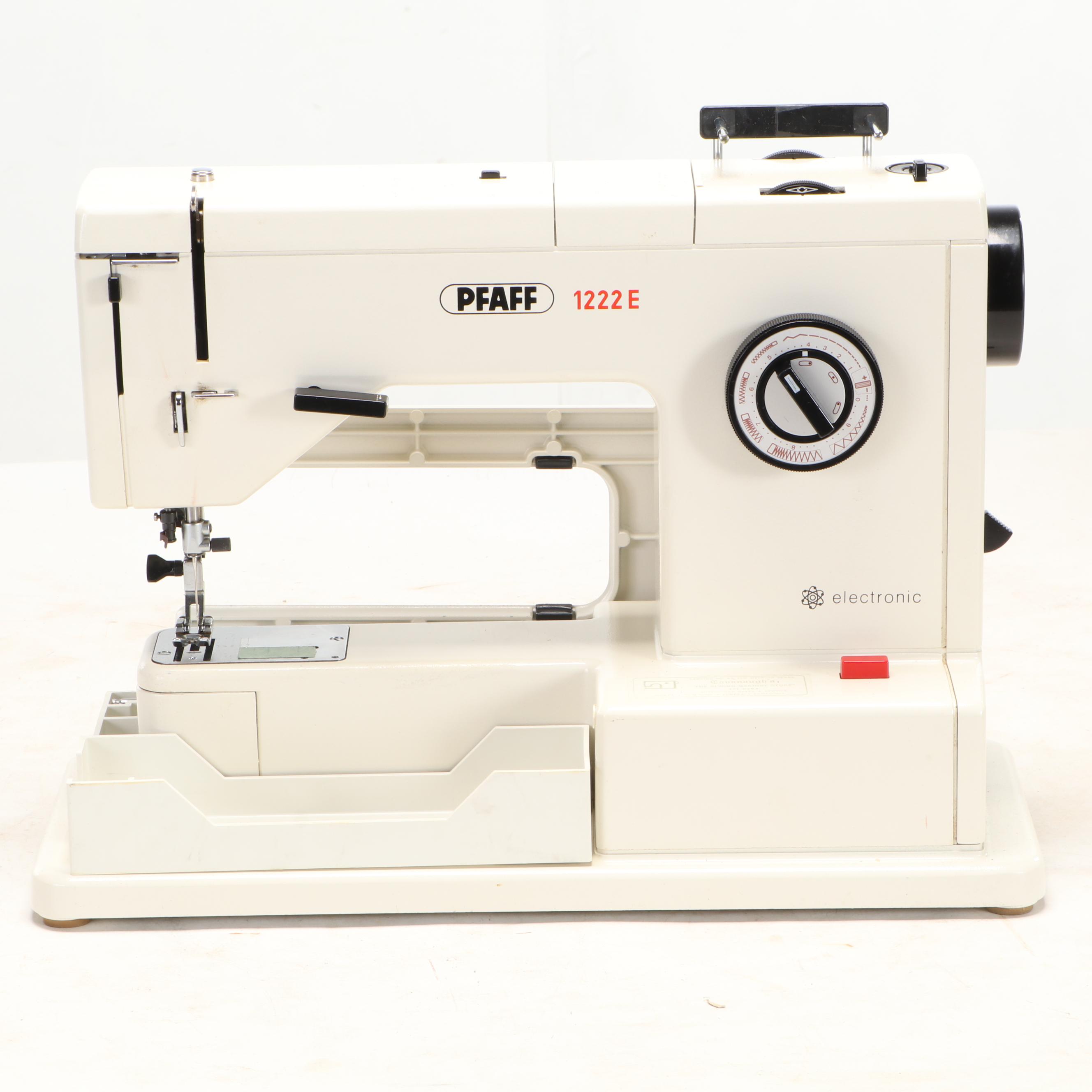 Pfaff 1222E Electronic Sewing Machine, Mid to Late 20th Century