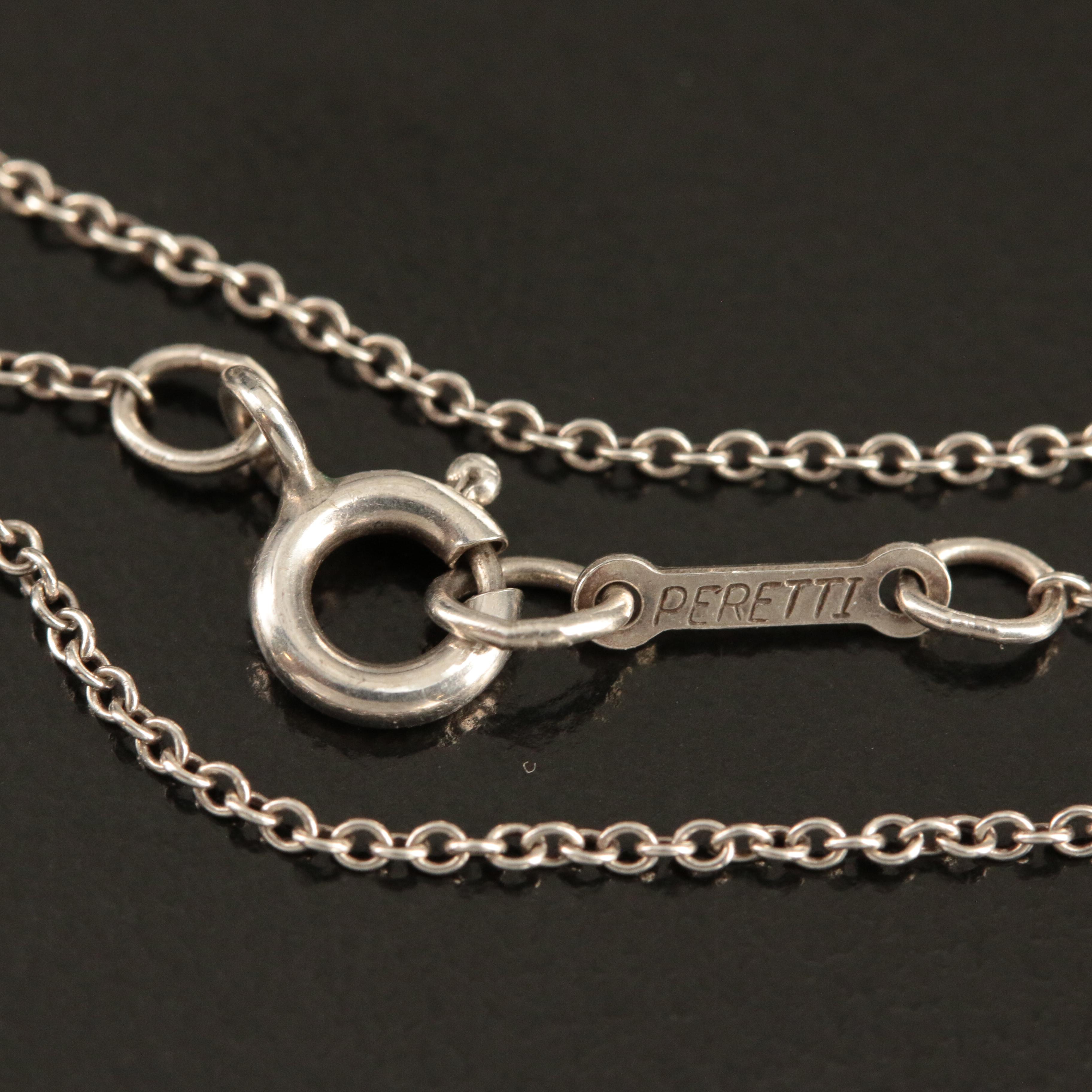 Elsa Peretti for Tiffany & Co. "Teardrop" Sterling Necklace