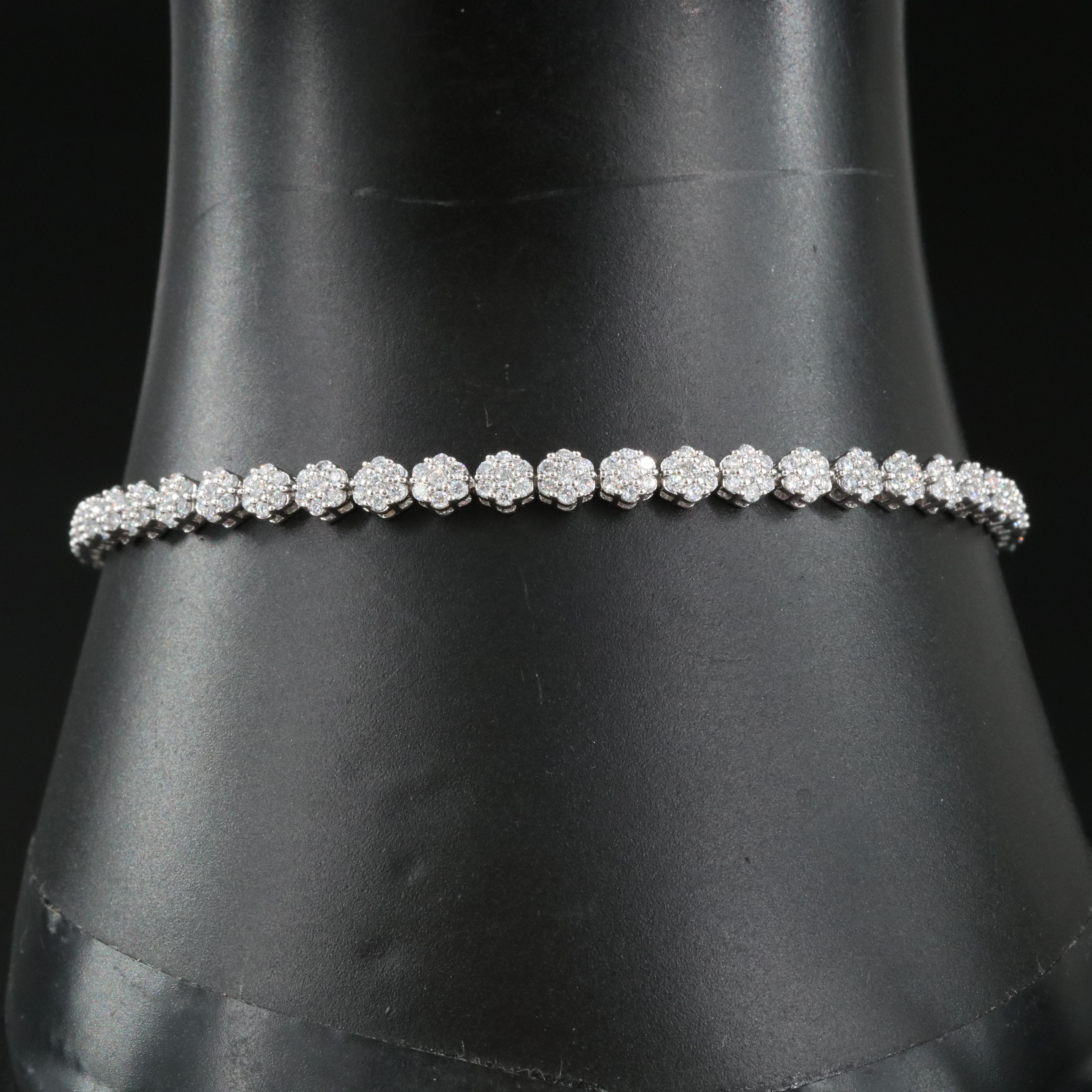 14K 2.00 CTW Lab Grown Diamond Bracelet