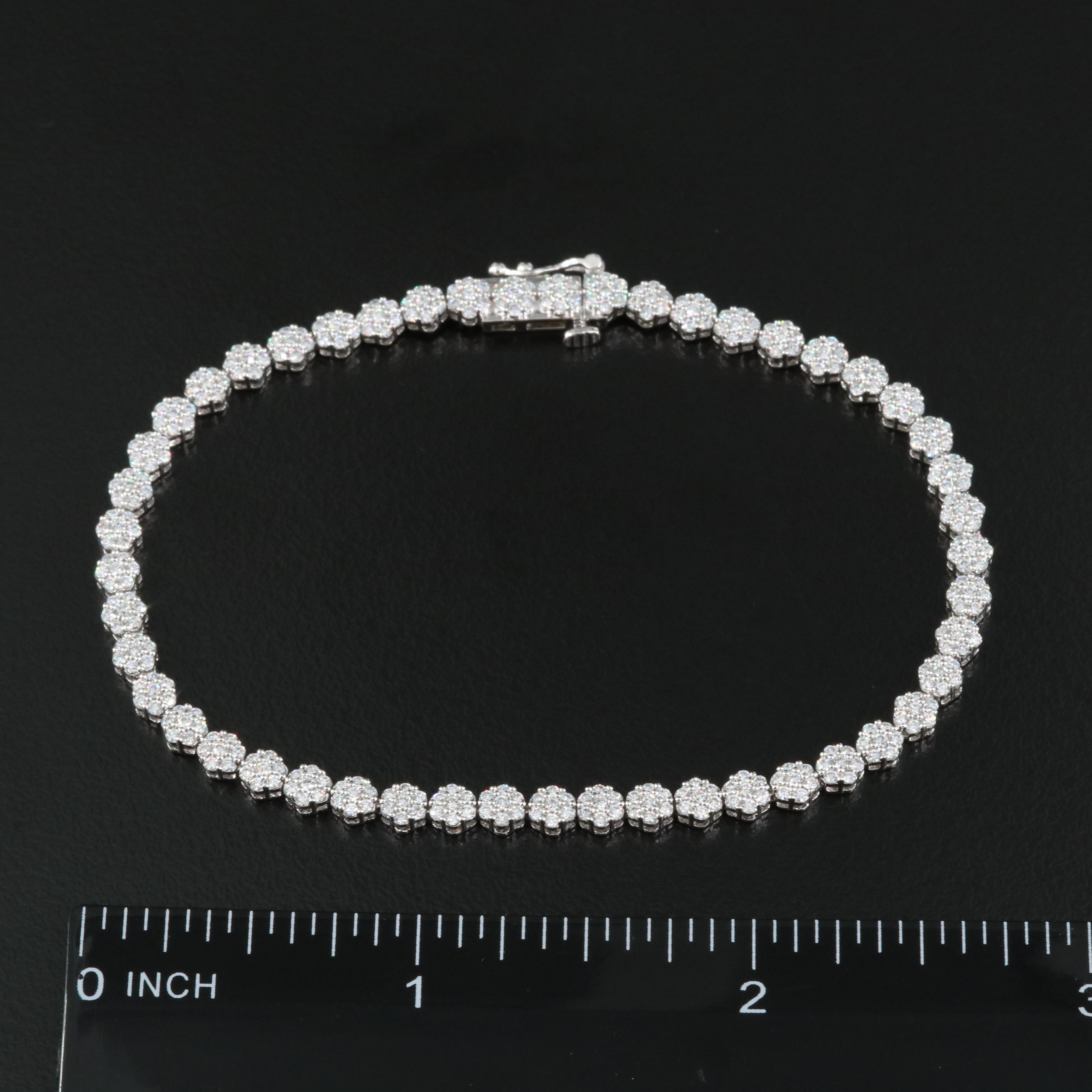 14K 2.00 CTW Lab Grown Diamond Bracelet