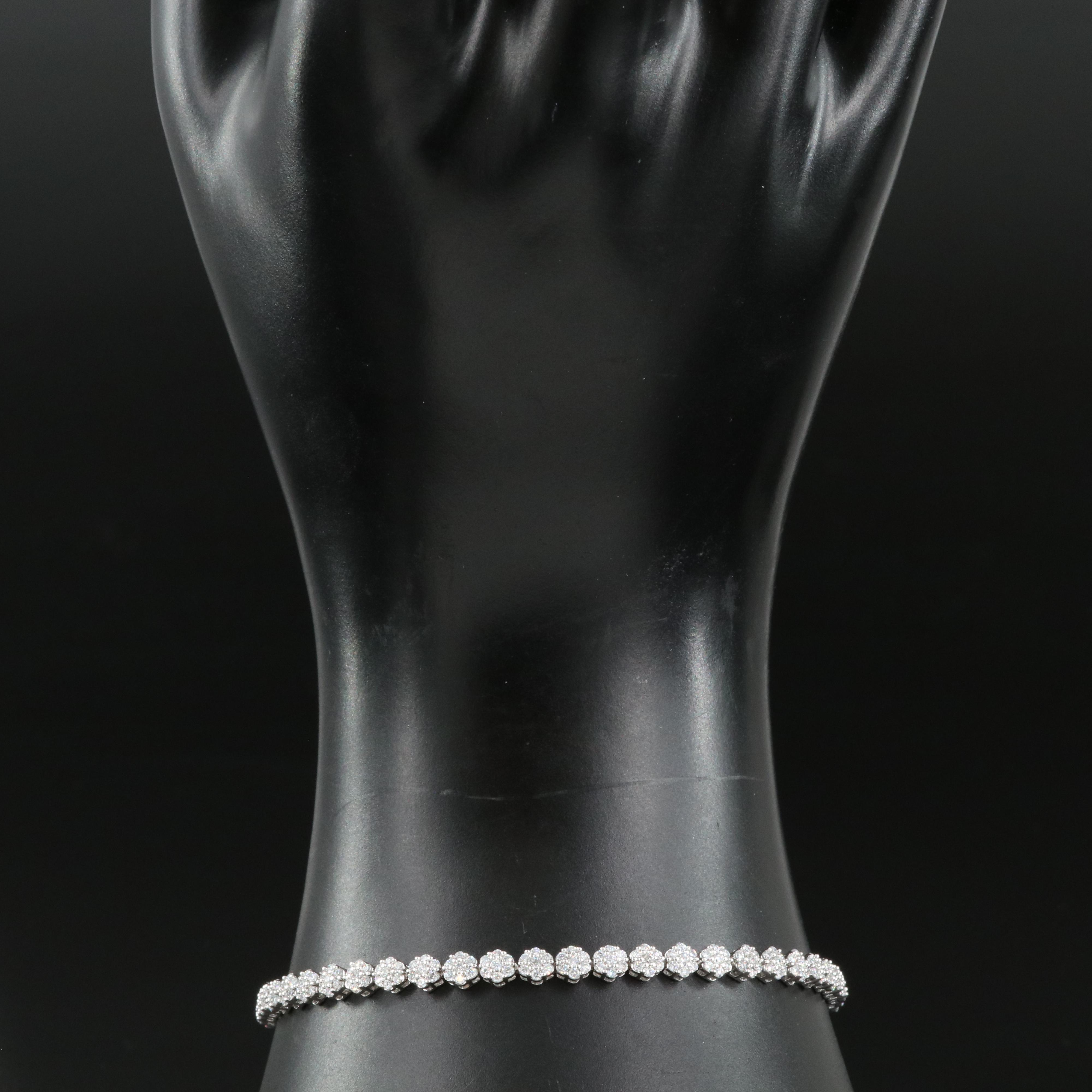 14K 2.00 CTW Lab Grown Diamond Bracelet