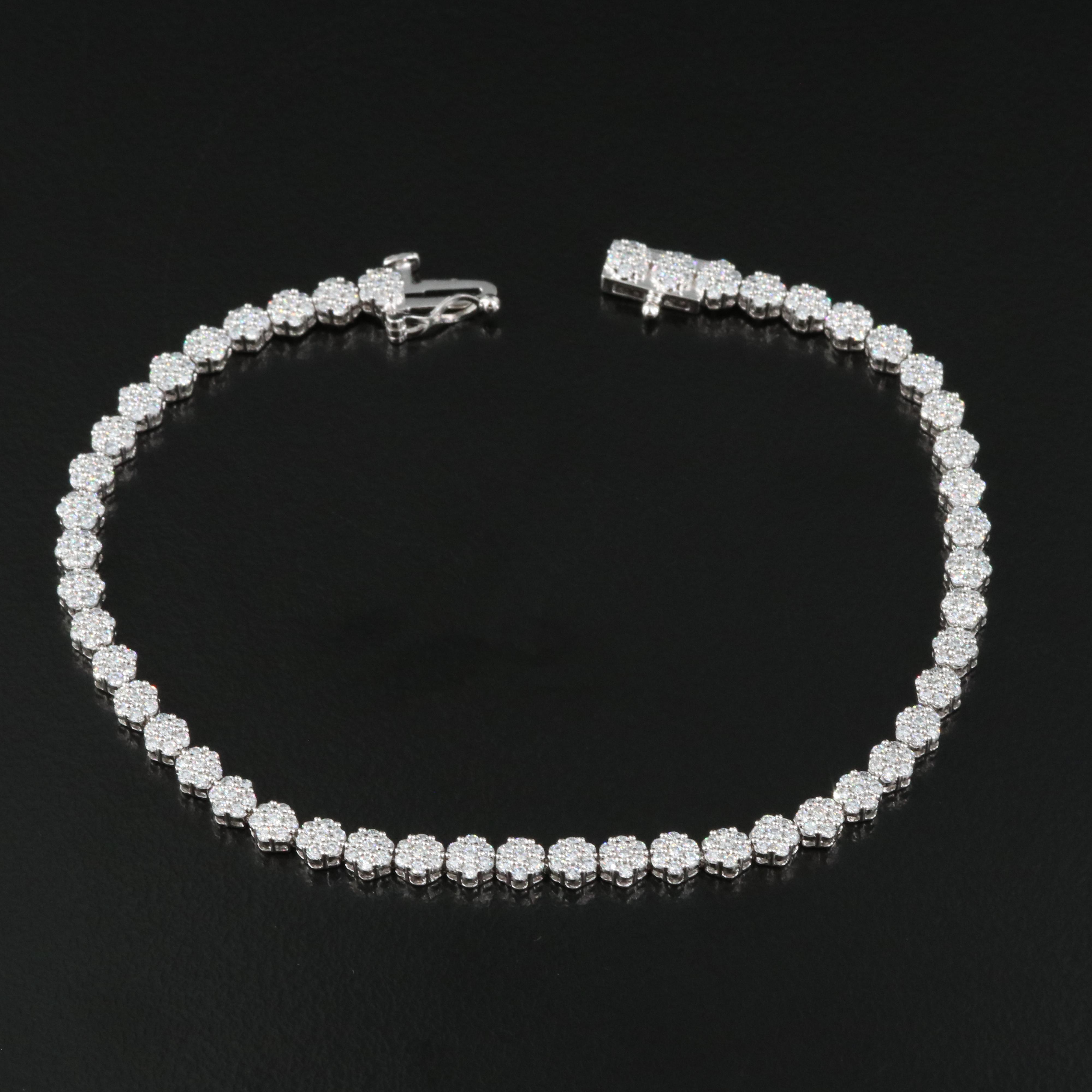 14K 2.00 CTW Lab Grown Diamond Bracelet