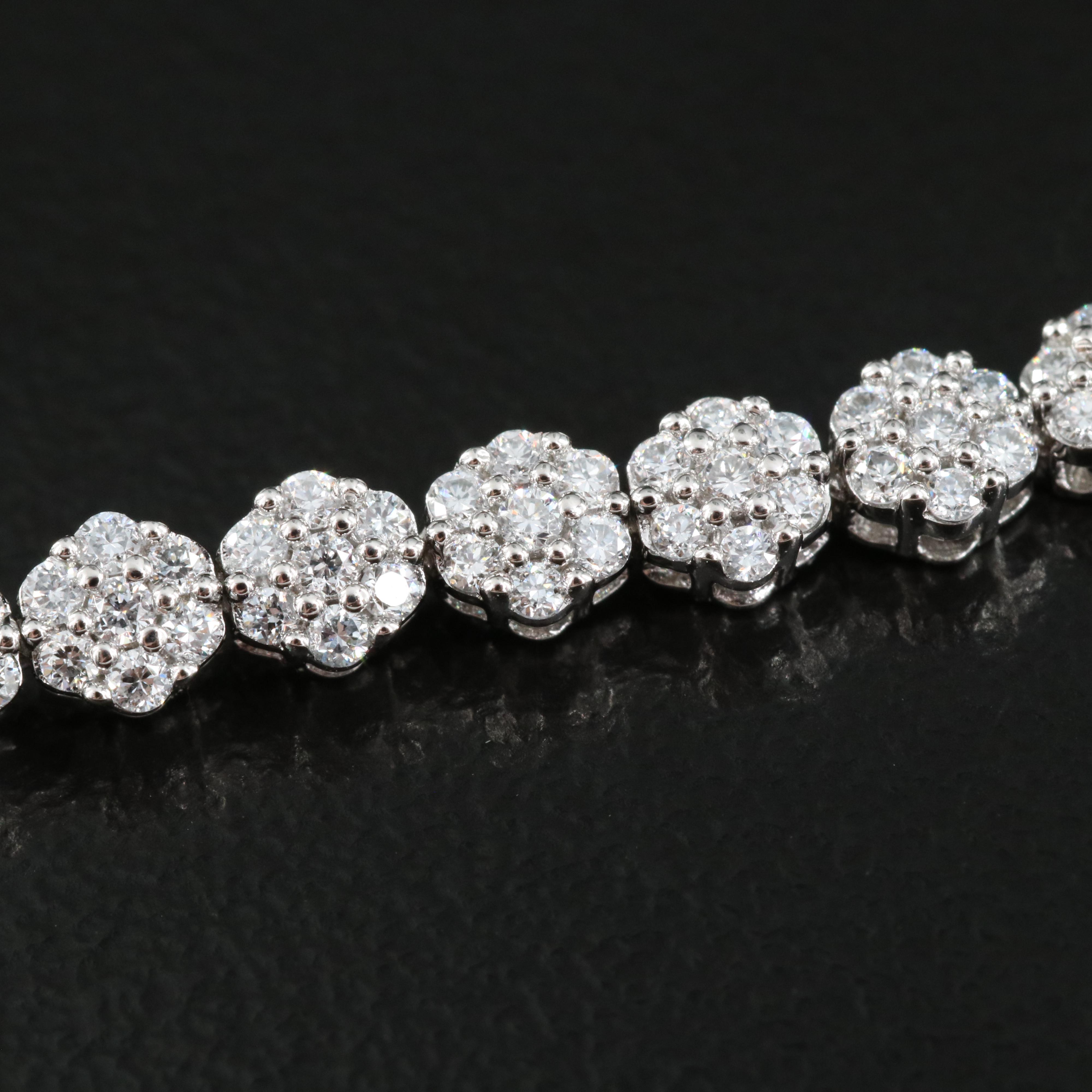 14K 2.00 CTW Lab Grown Diamond Bracelet