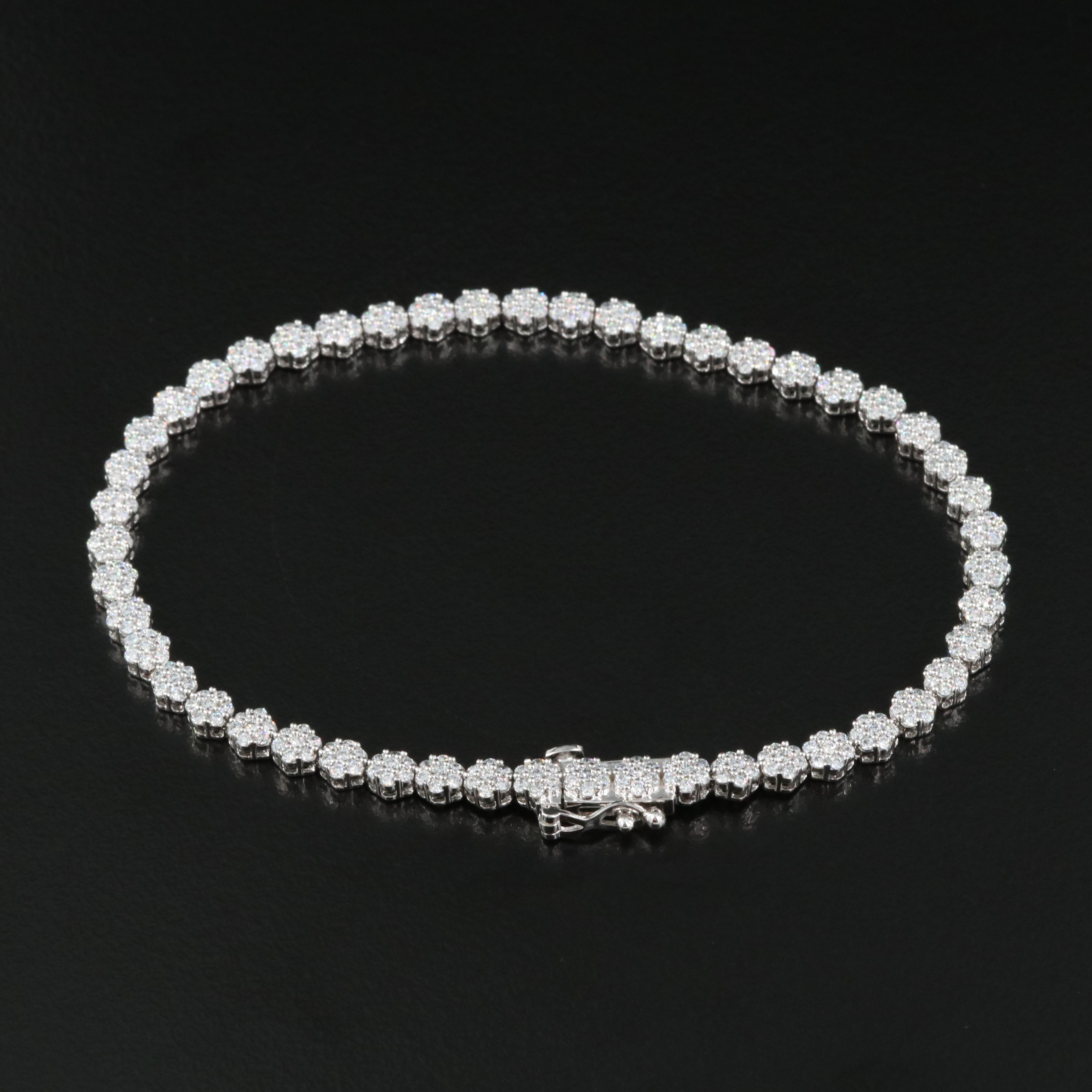 14K 2.00 CTW Lab Grown Diamond Bracelet