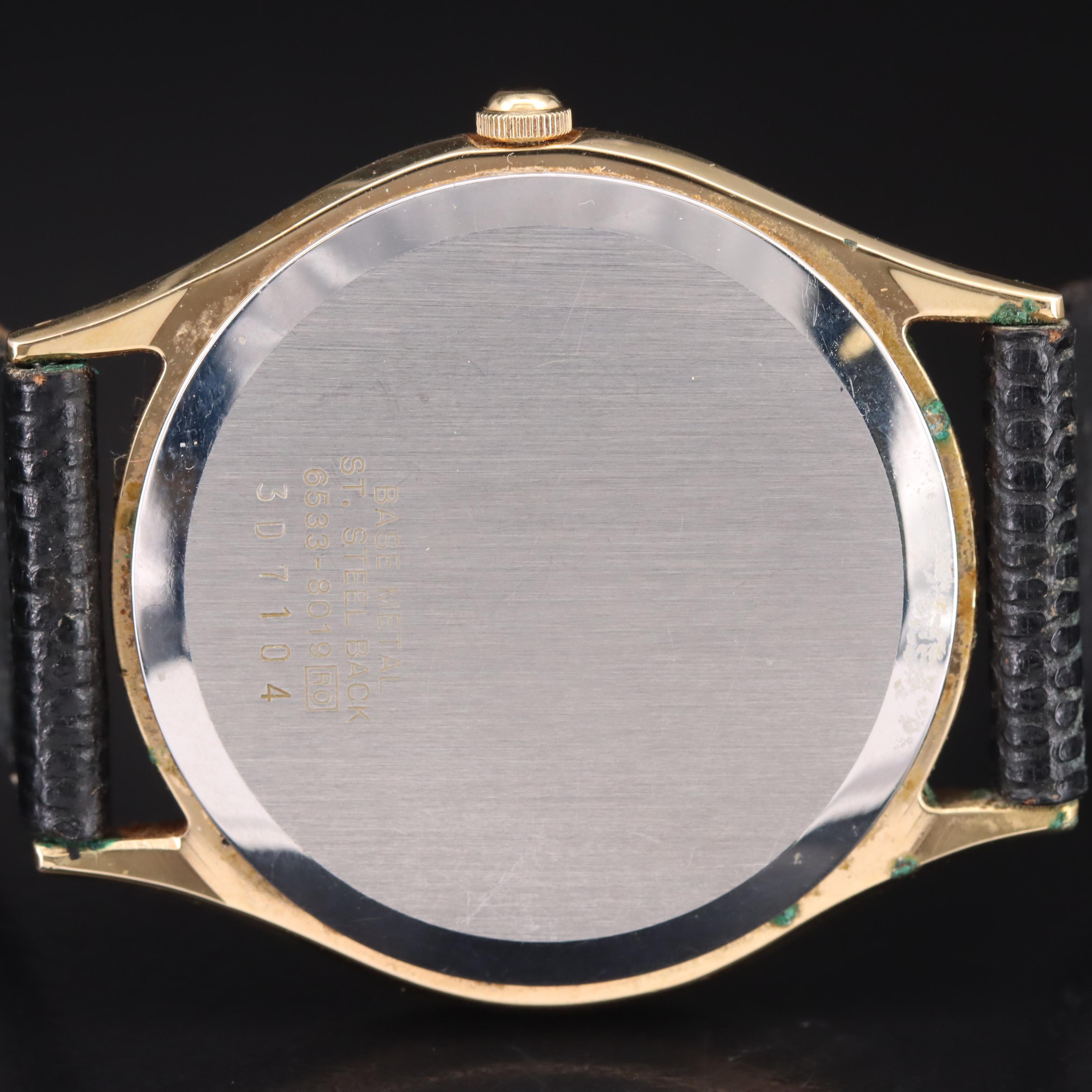 Seiko Gold-Tone Day-Date Watch