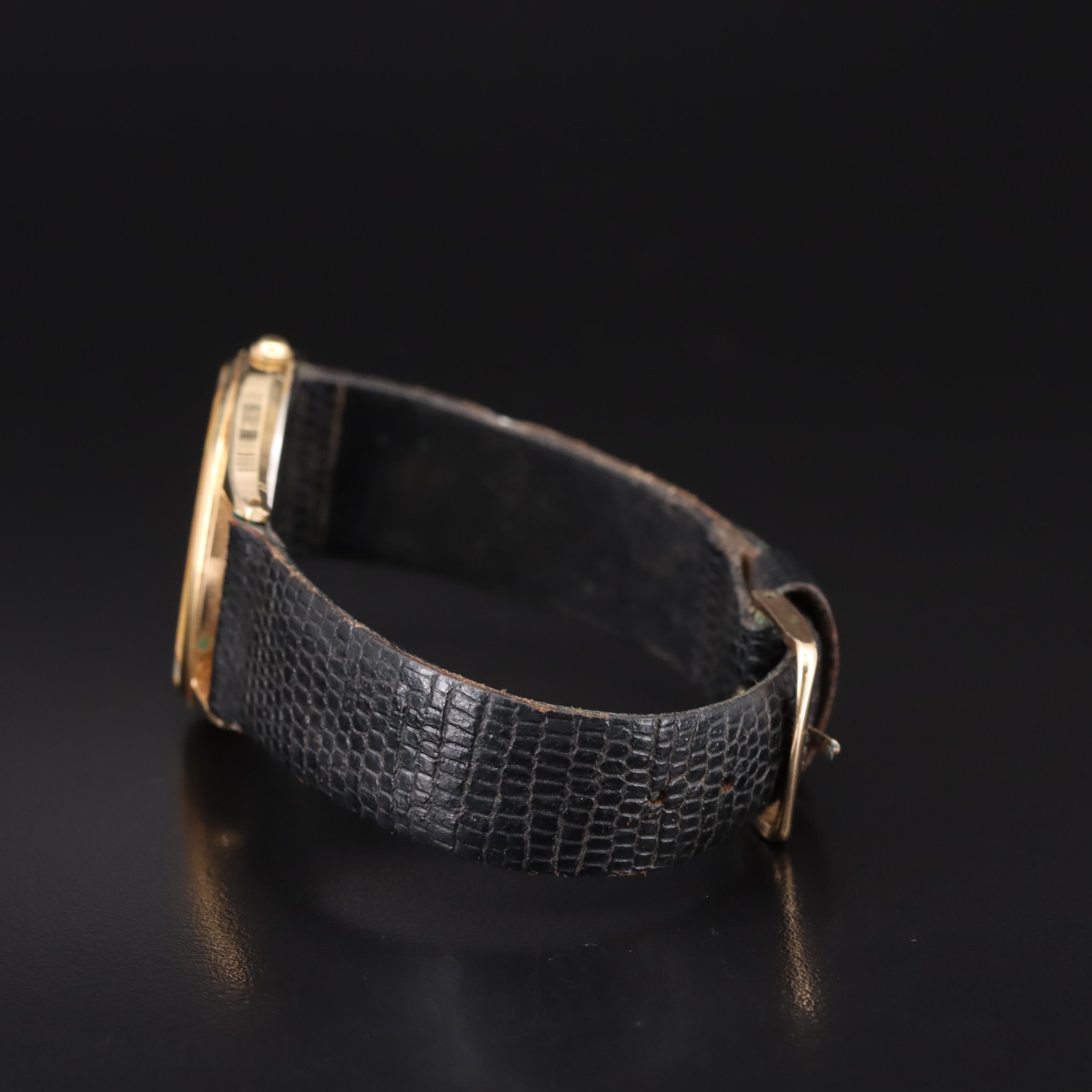 Seiko Gold-Tone Day-Date Watch