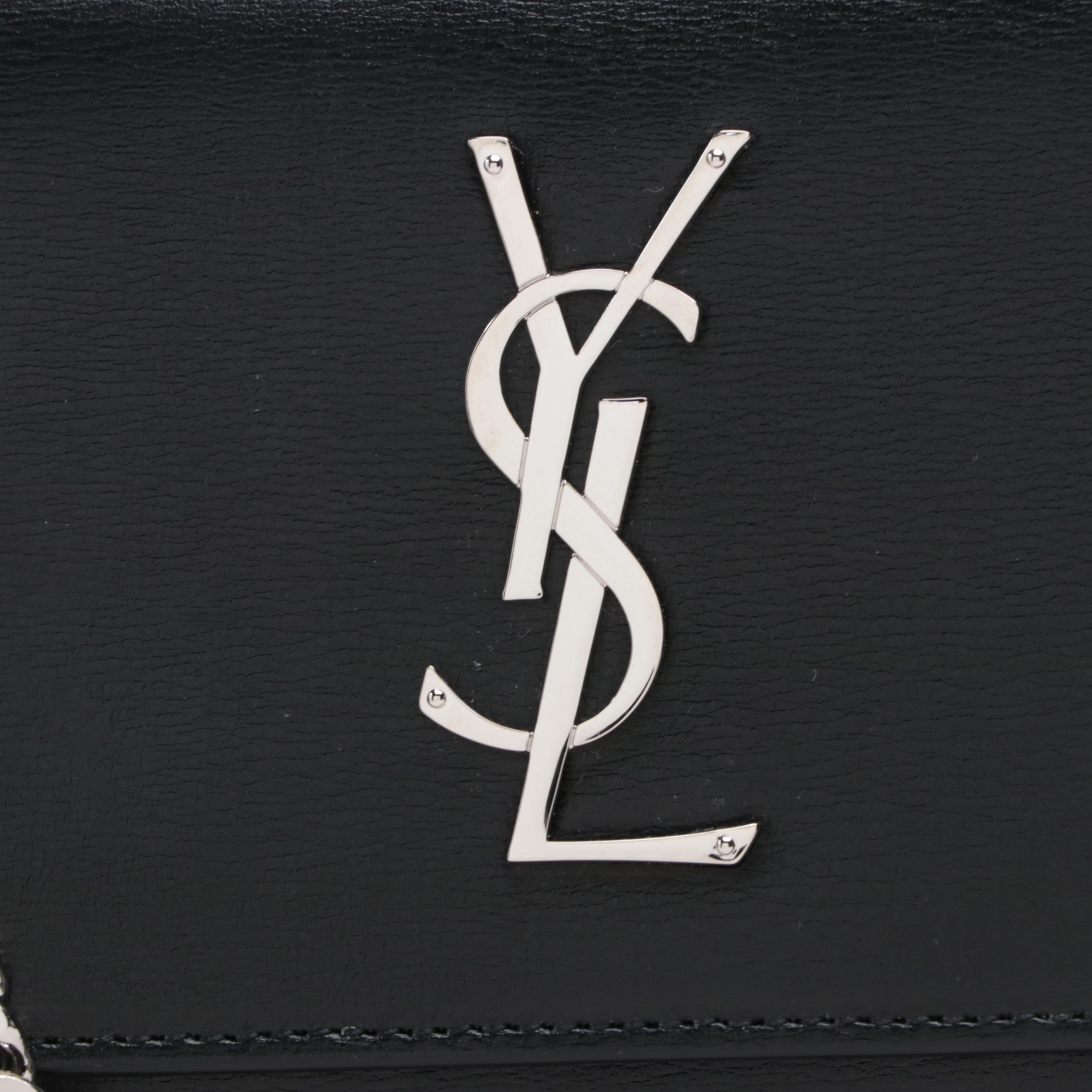 Saint Laurent Sunset Medium Chain Bag in Smooth Calfskin Leather