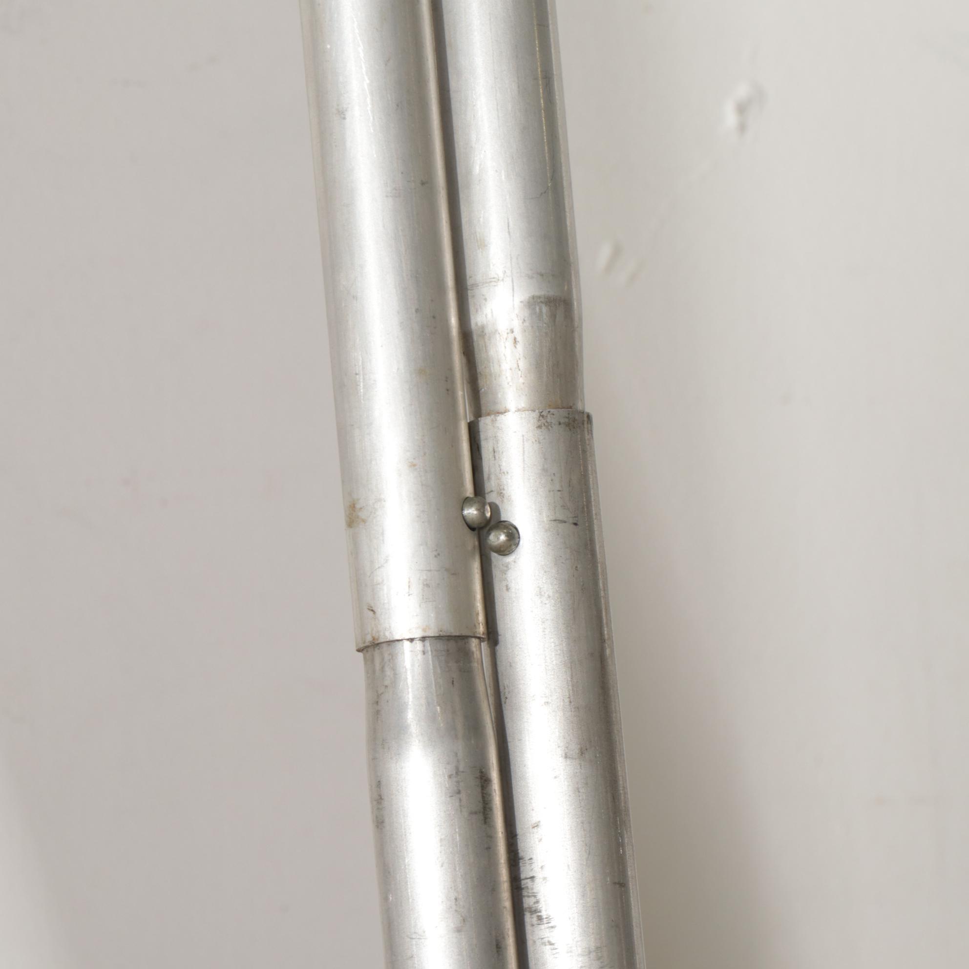 Werner 21' Aluminum Step Ladder, White Metal Extension Ladder, and Utility Pole