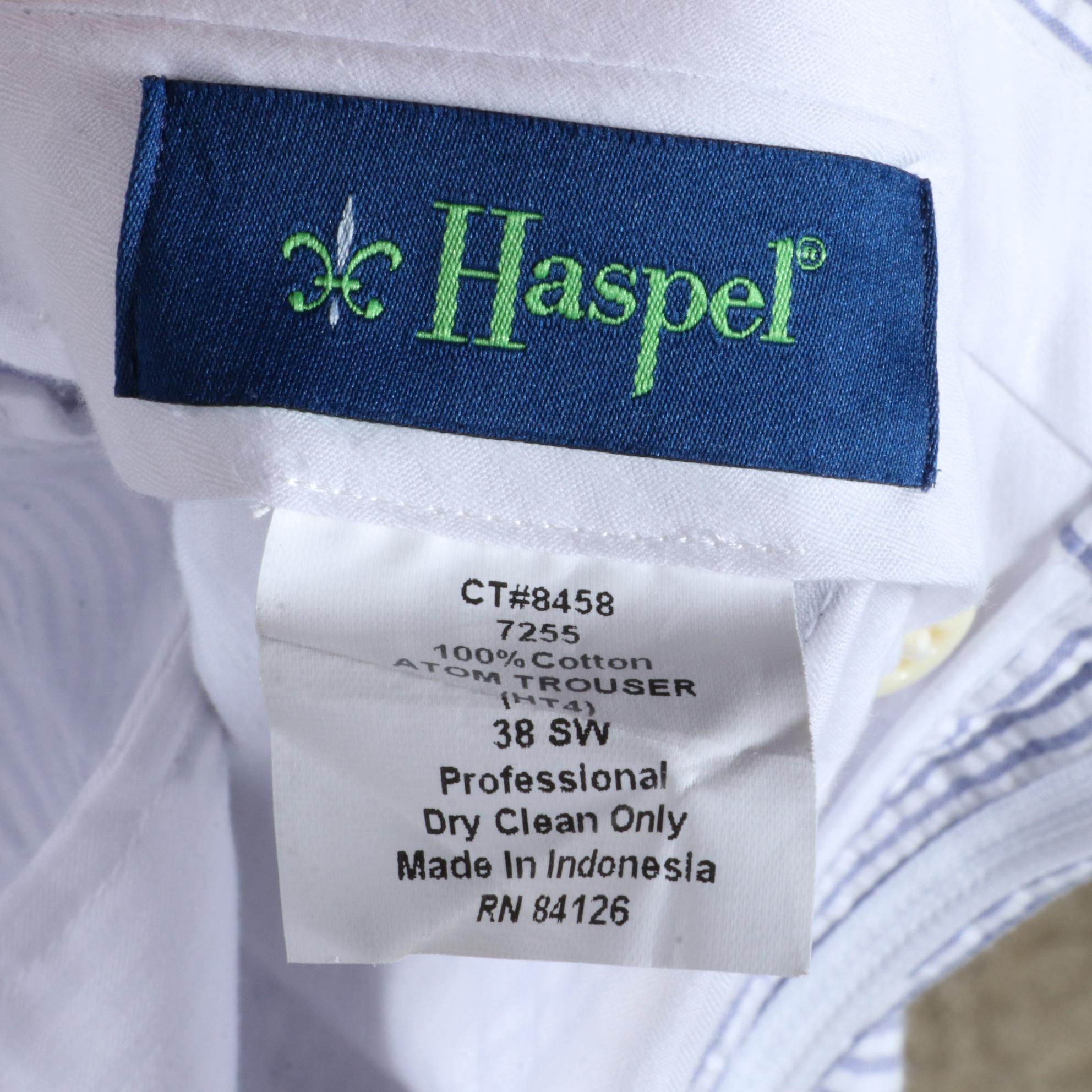 Men's Hardy Amies and Haspel Seersucker Suits