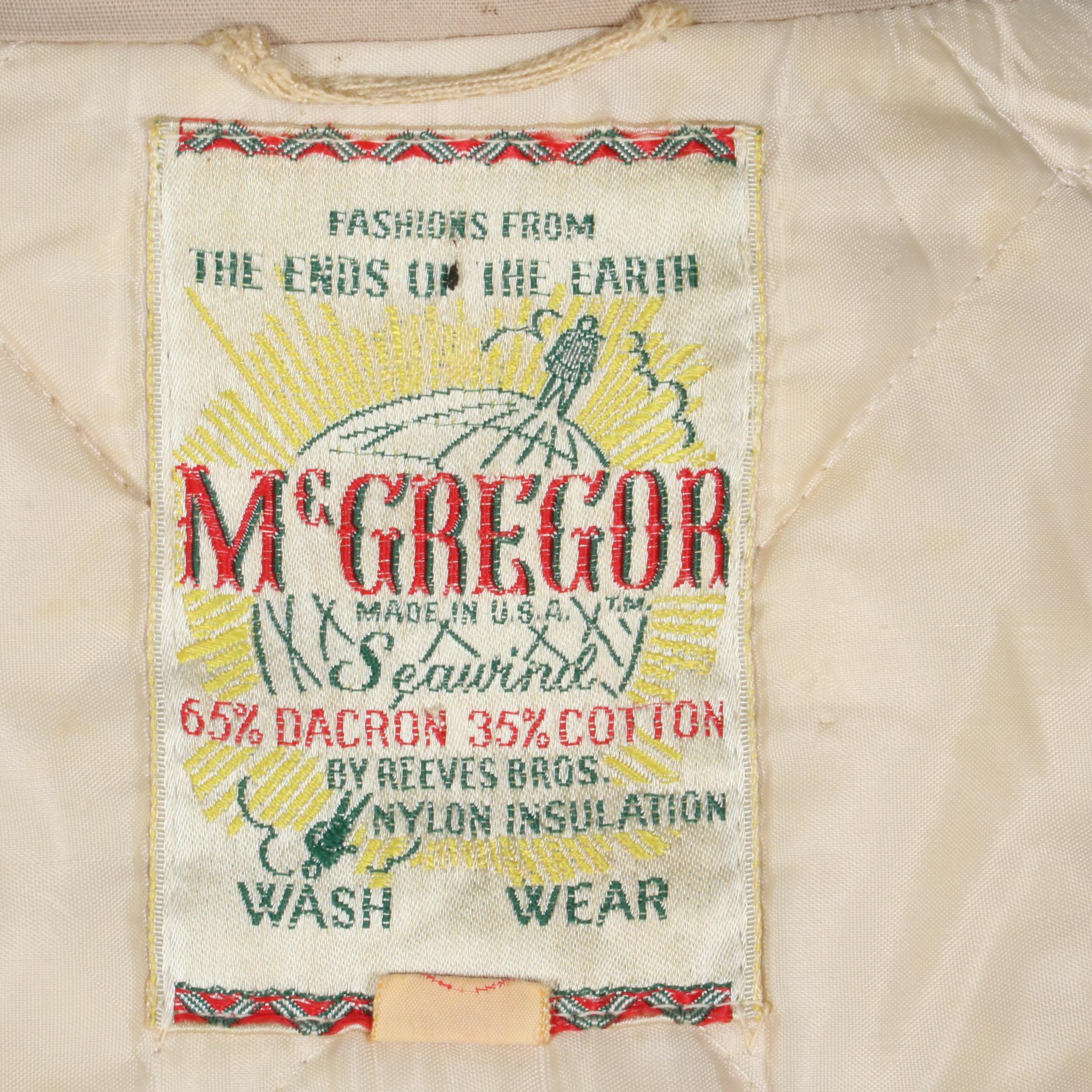 Men's William Barry Struggle Gear Down Jacket and McGregor Seawind Barn Coat