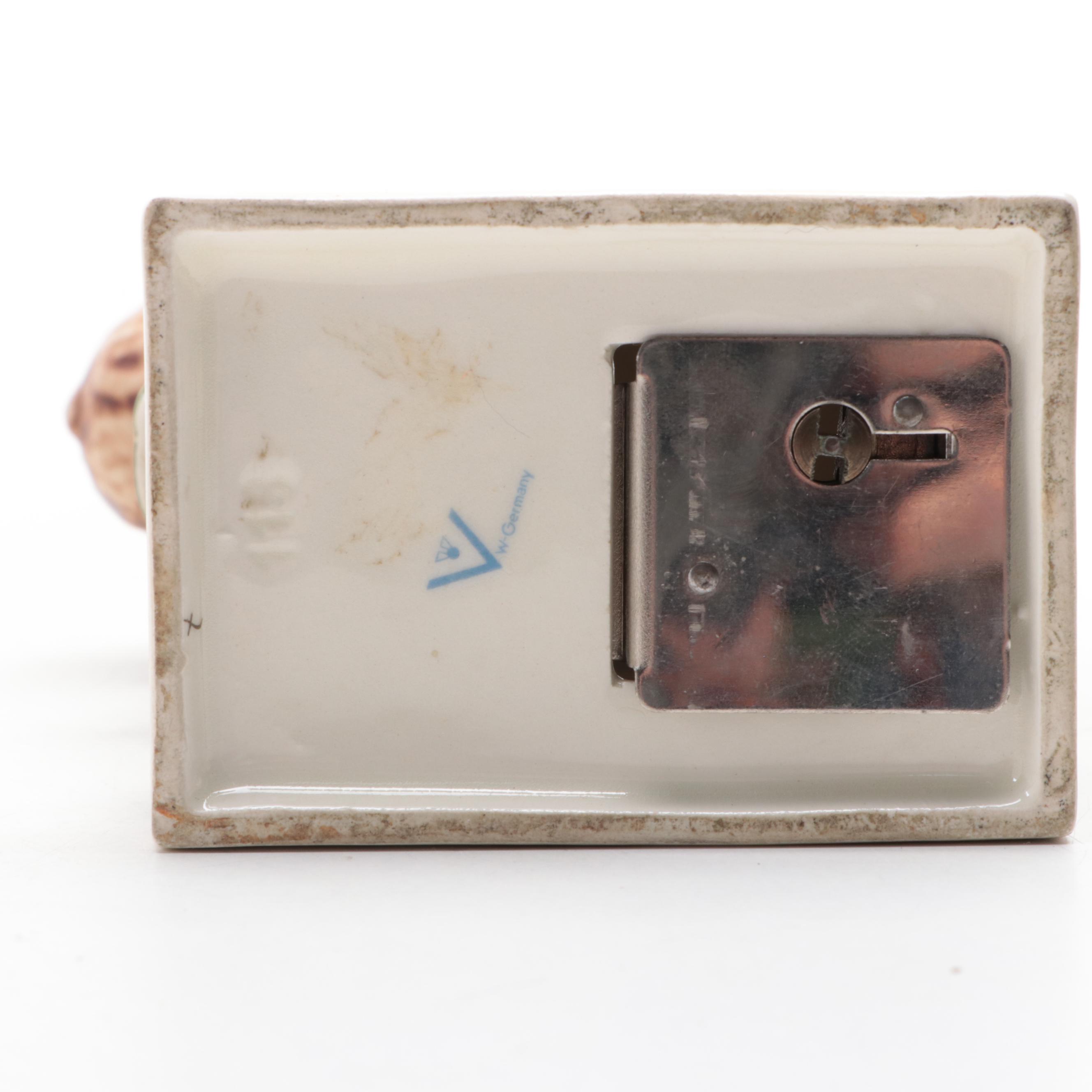 Goebel Porcelain Hummel Bowl, Ashtray and Bank, Mid to Late 20th Century