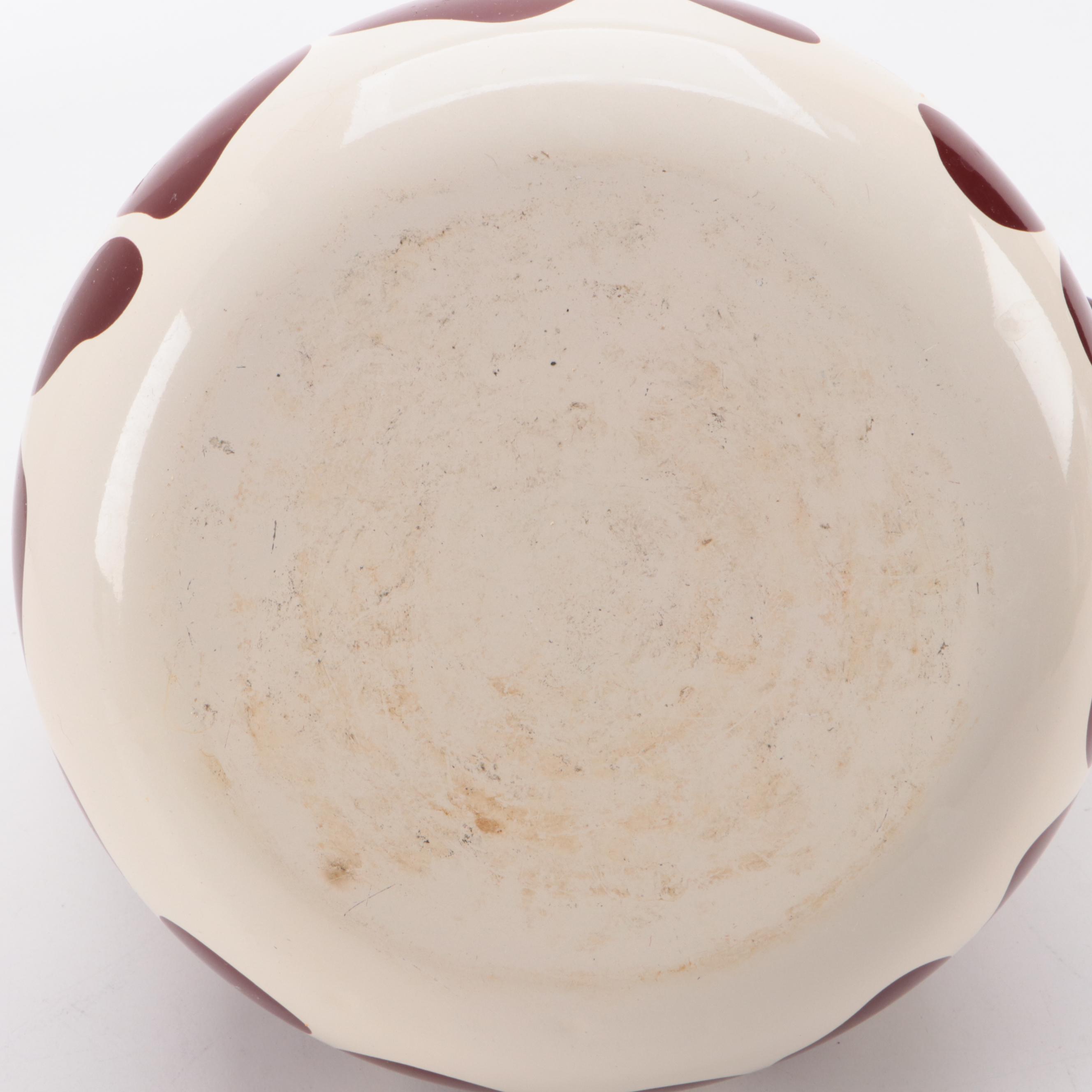 Chantal Enamel Pots with Chased Brass Pepper Mills and Other Cookware