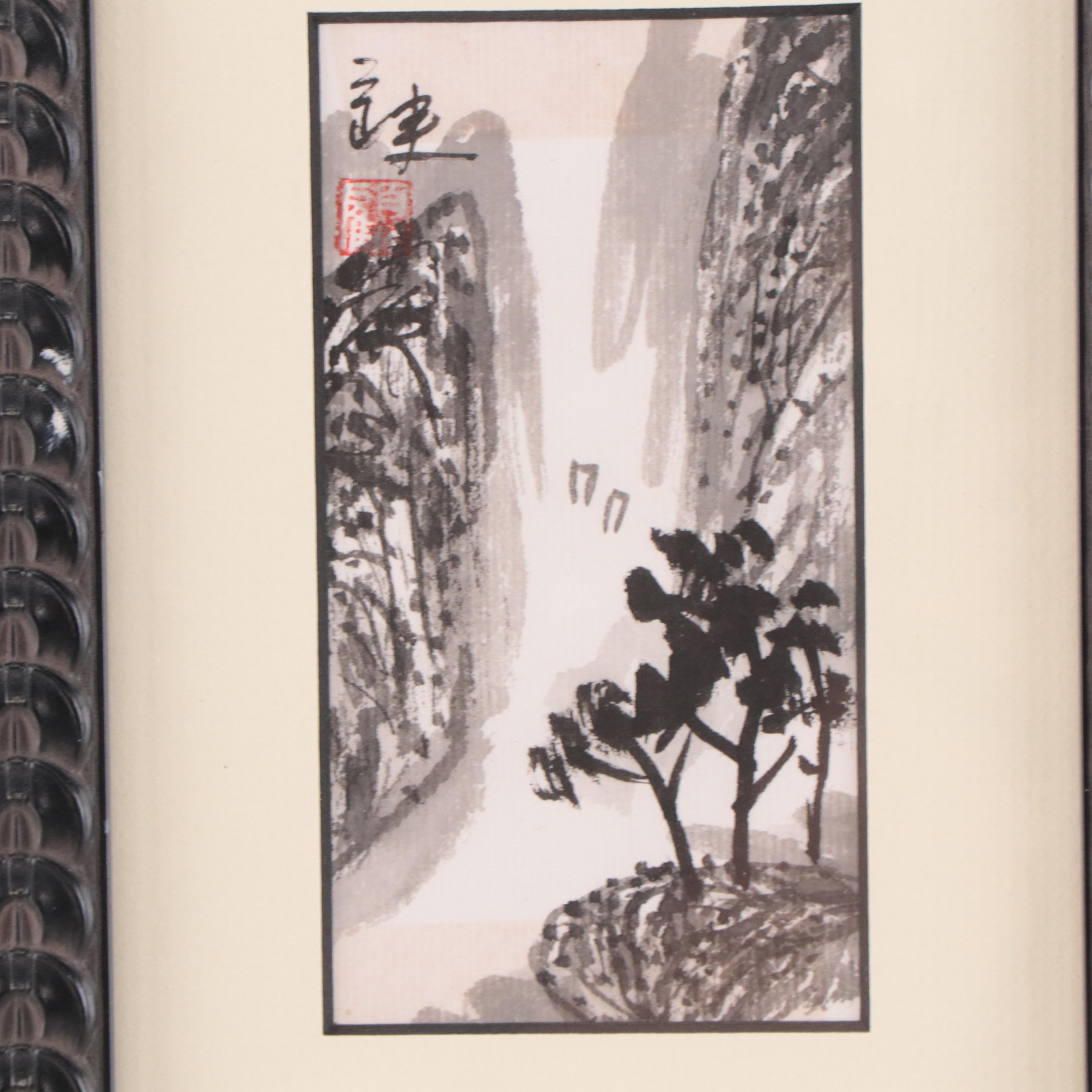 Chinese Ink Wash Landscape Paintings