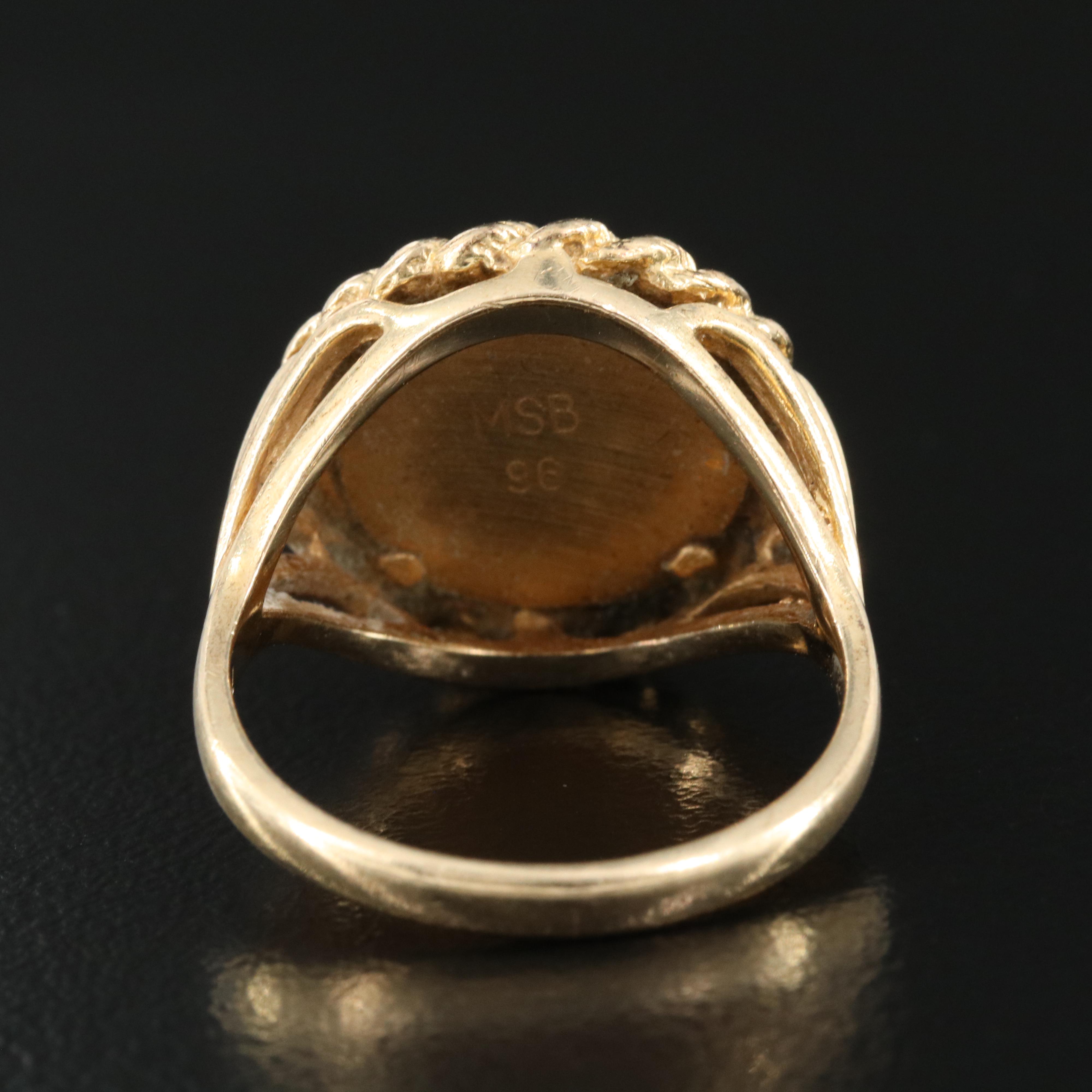 14K Johns Hopkins University Class Ring