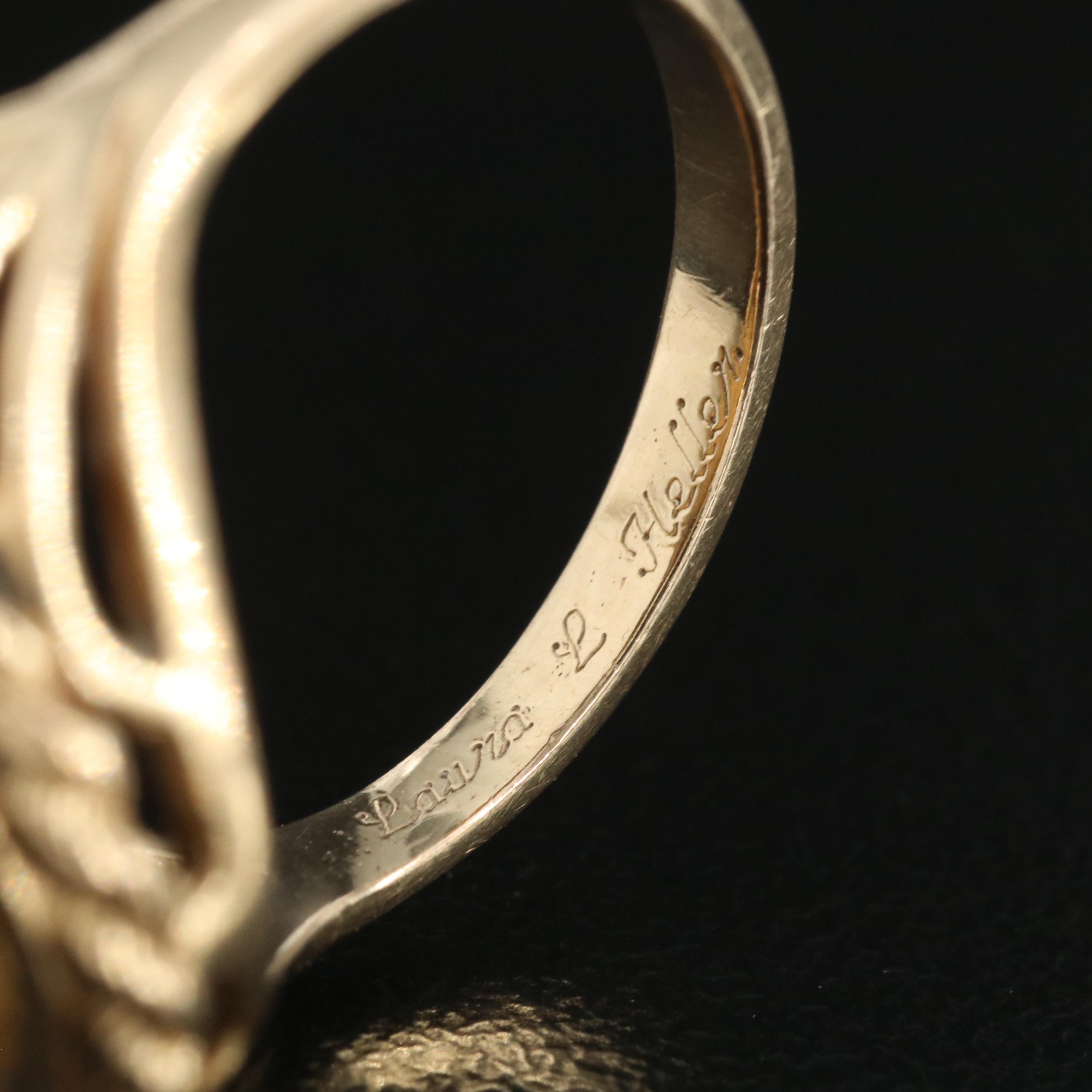 14K Johns Hopkins University Class Ring