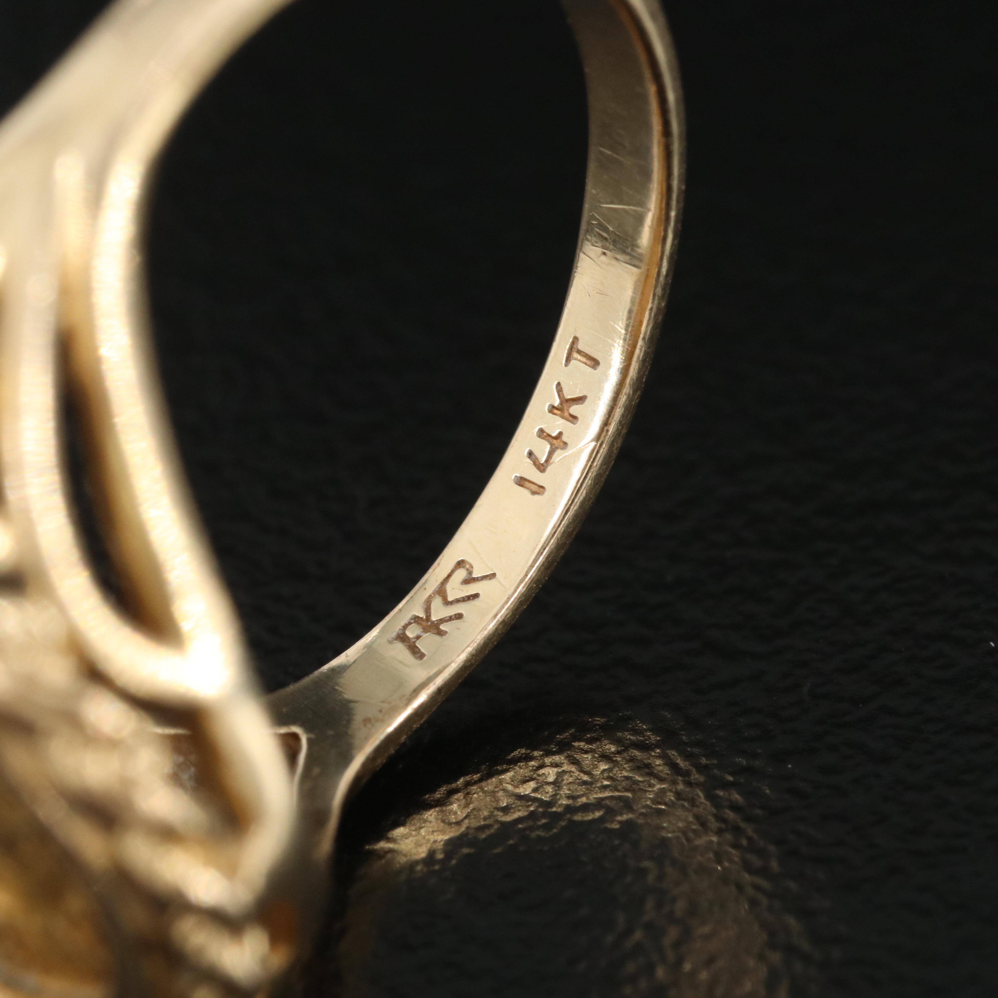 14K Johns Hopkins University Class Ring