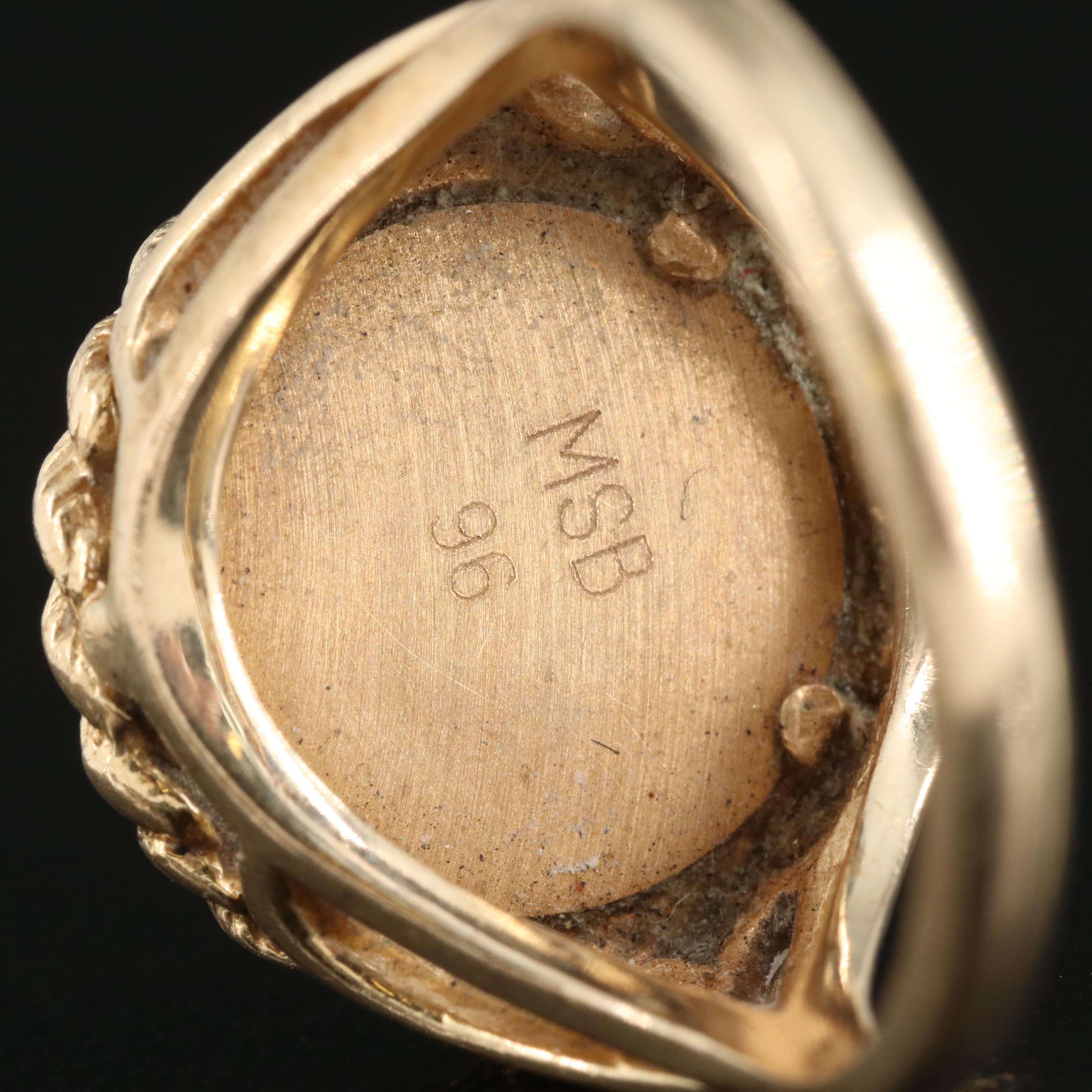 14K Johns Hopkins University Class Ring