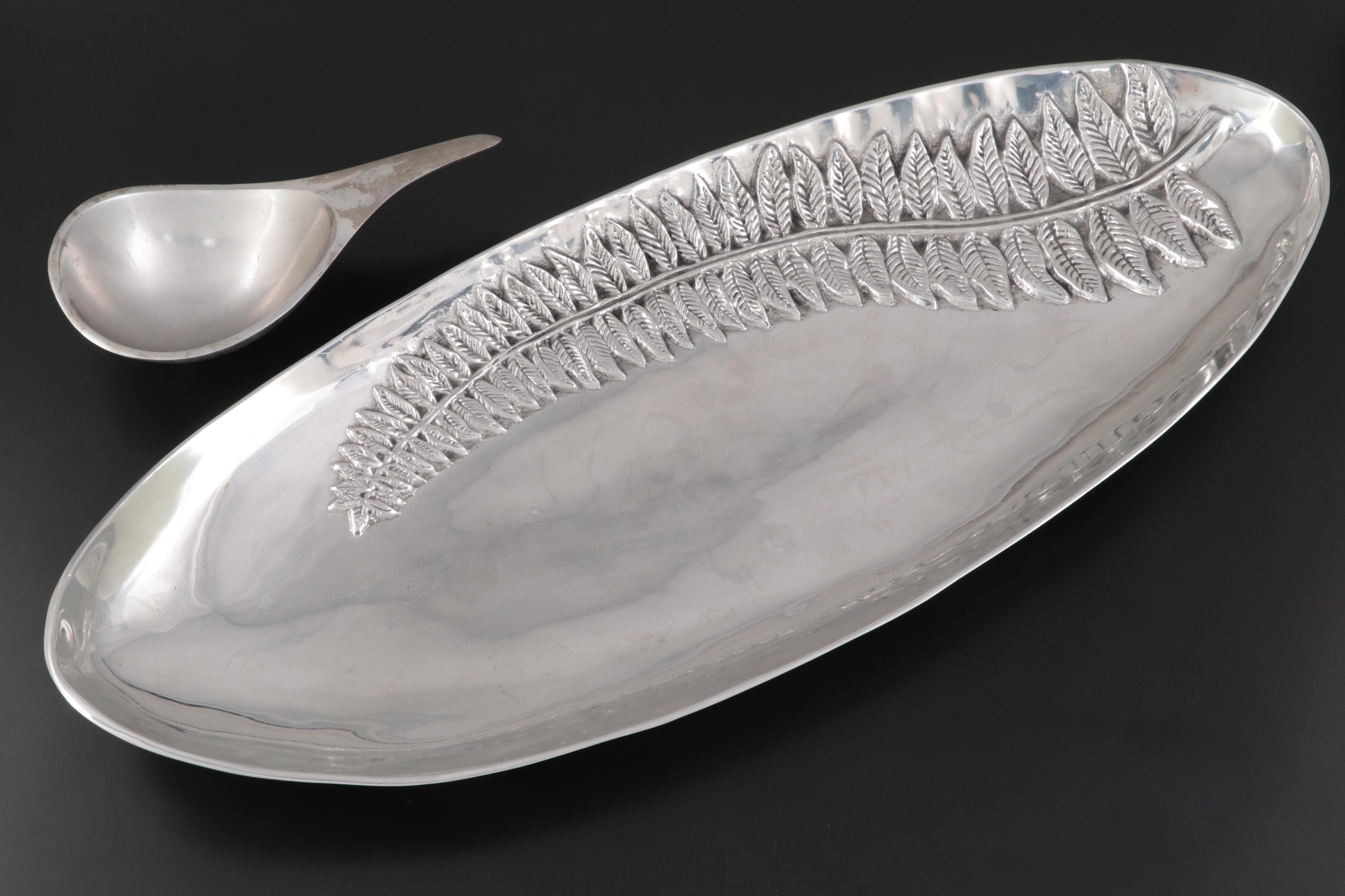 Nambé and Other Metal Serving Bowls and Platters