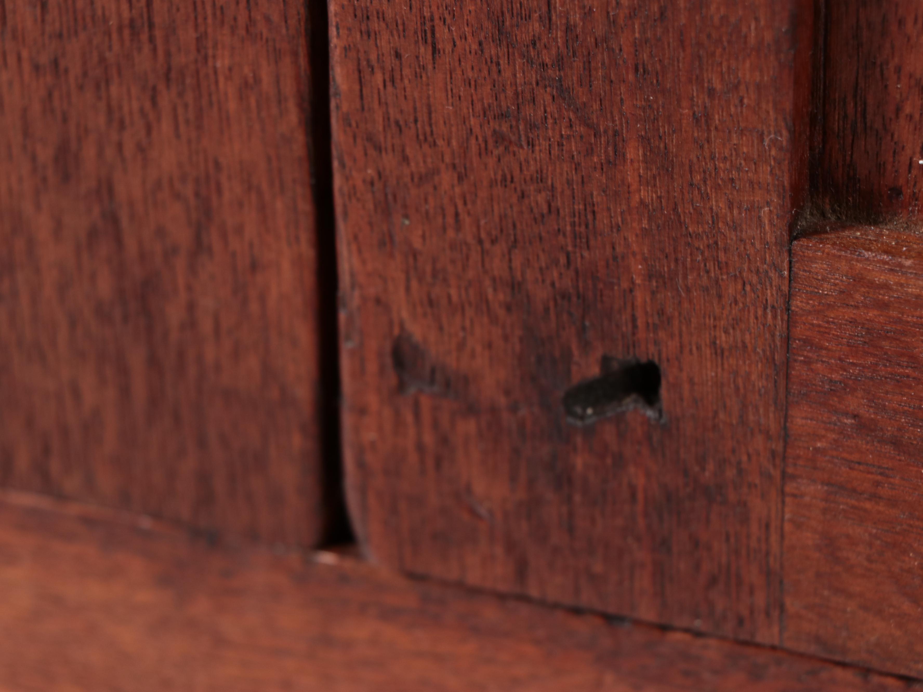 American Empire Walnut Jackson Press, circa 1830