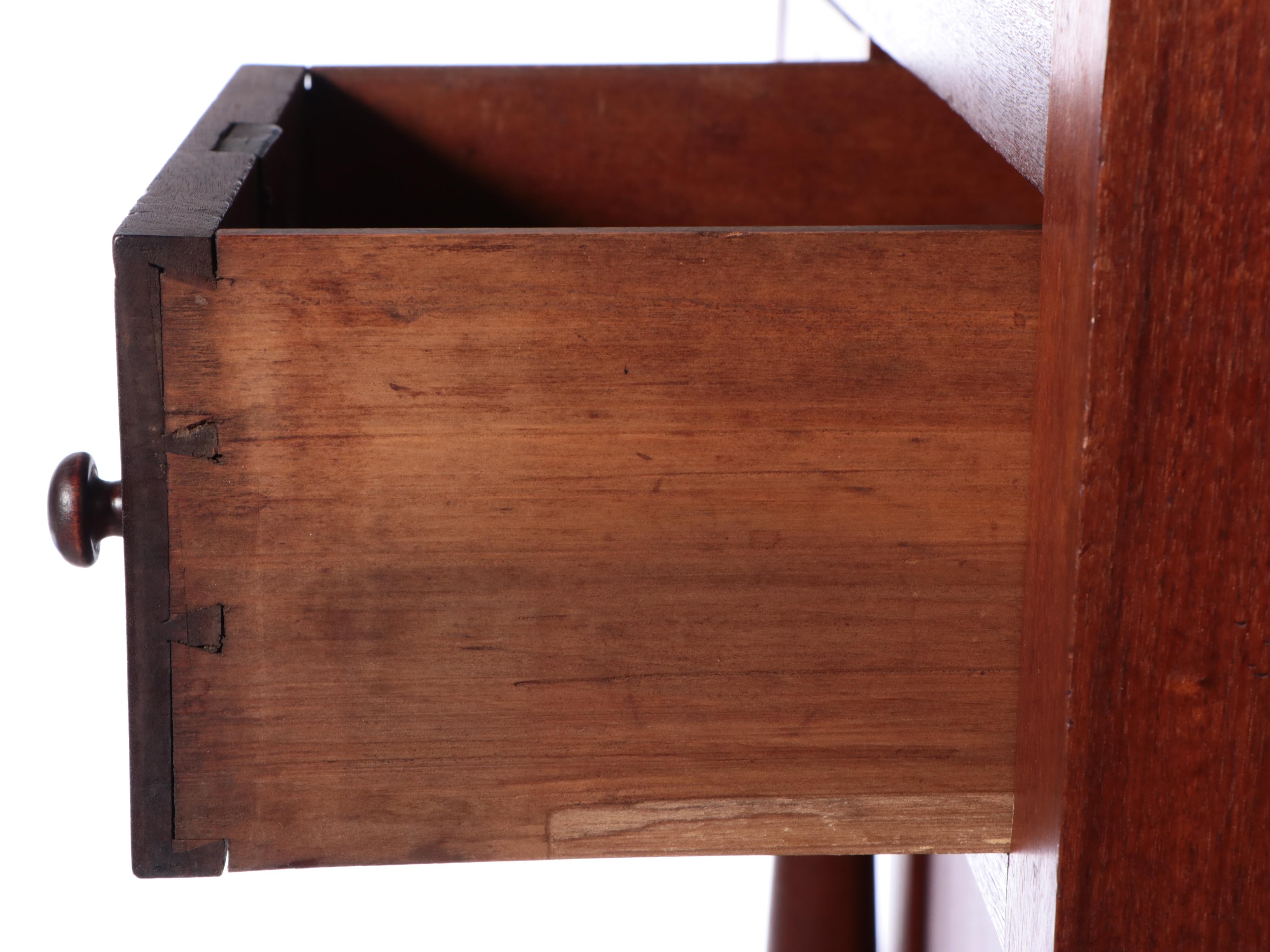 American Empire Walnut Jackson Press, circa 1830