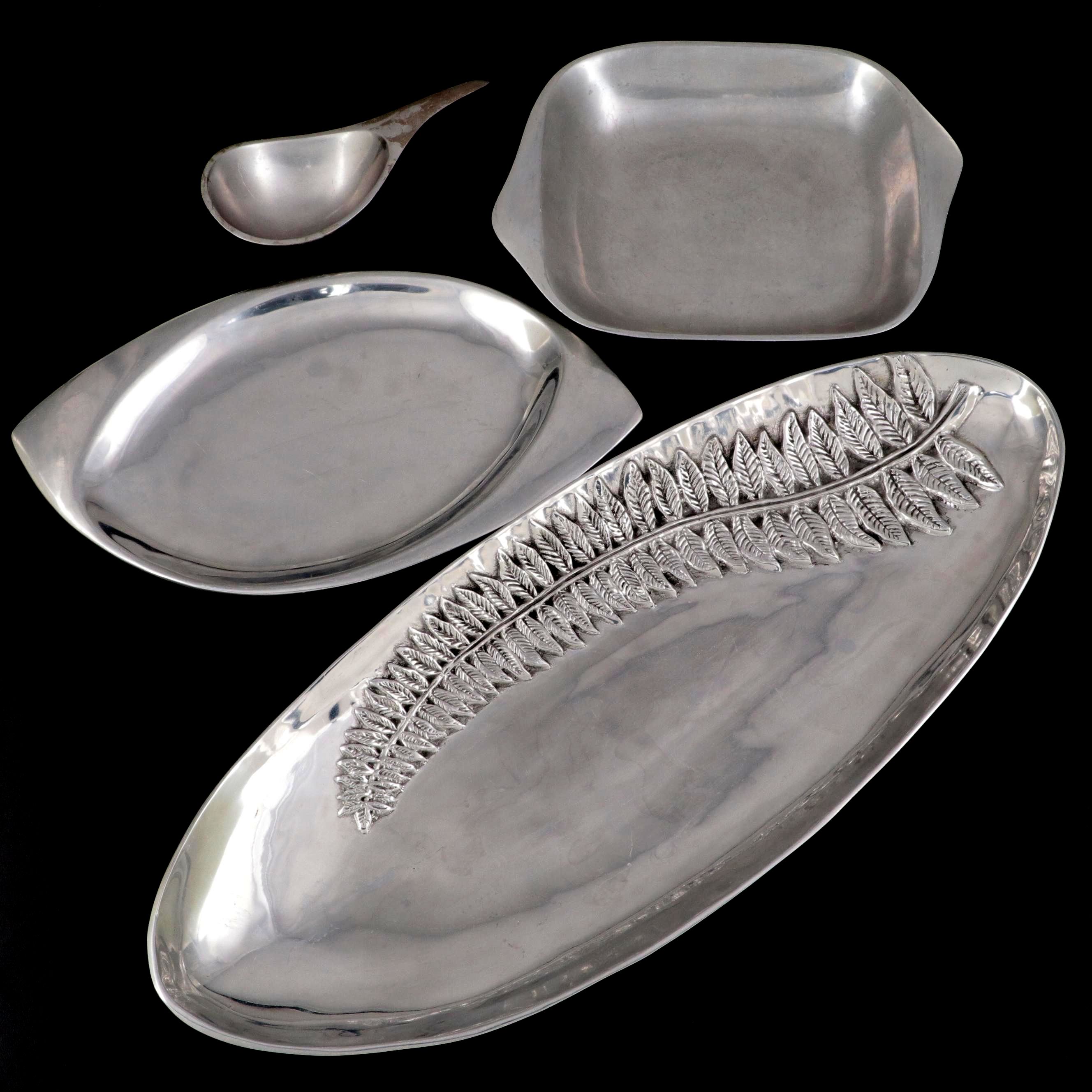 Nambé and Other Metal Serving Bowls and Platters