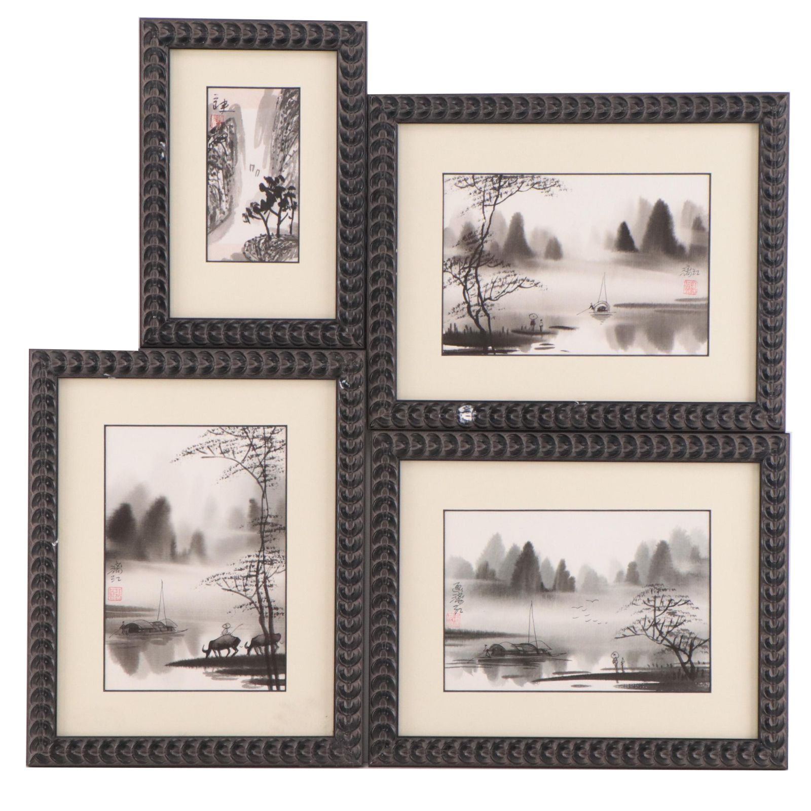 Chinese Ink Wash Landscape Paintings