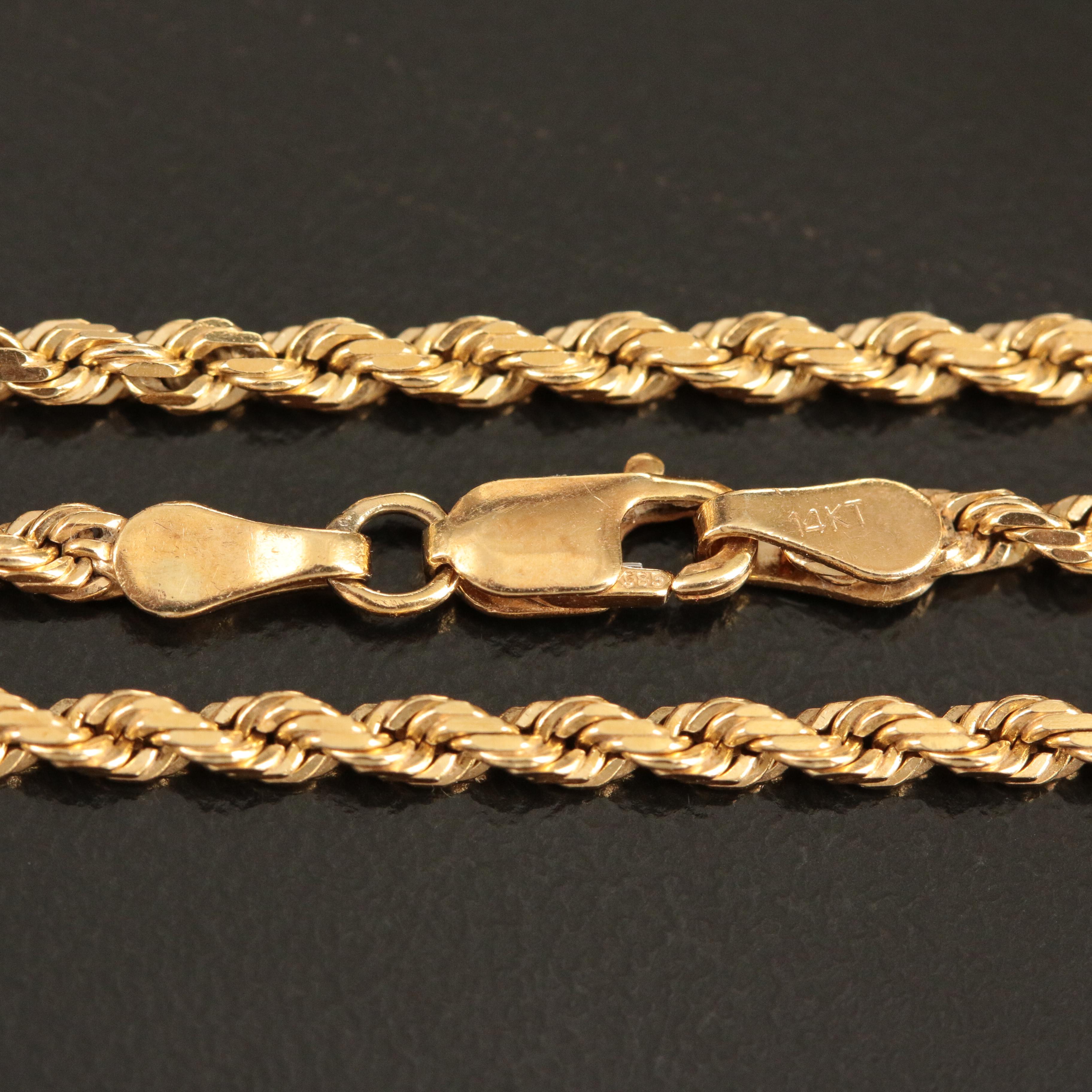 14K Four Photograph Heart Locket Necklace