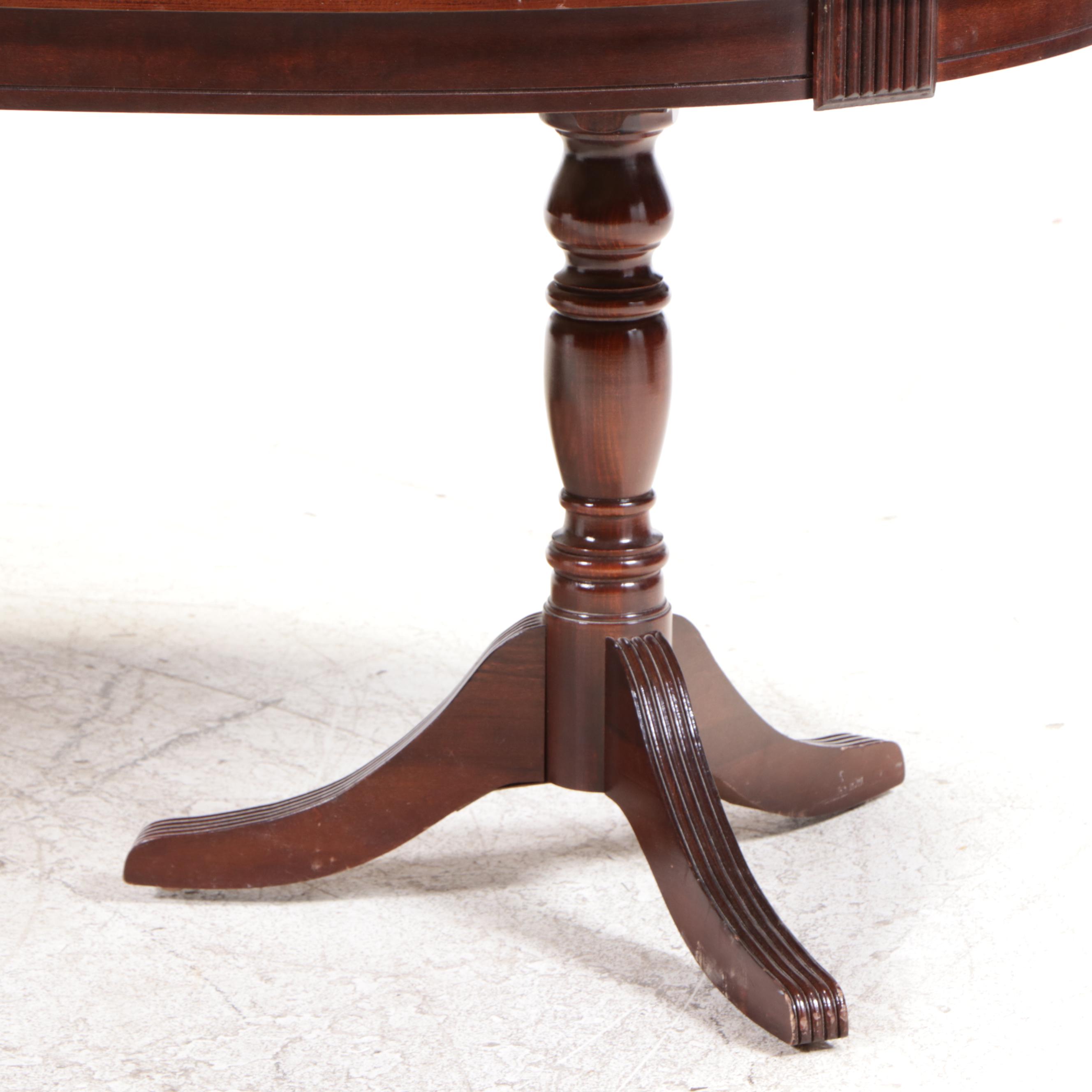 Singer Furniture Queen Anne Style Cherry Nine-Piece Dining Set