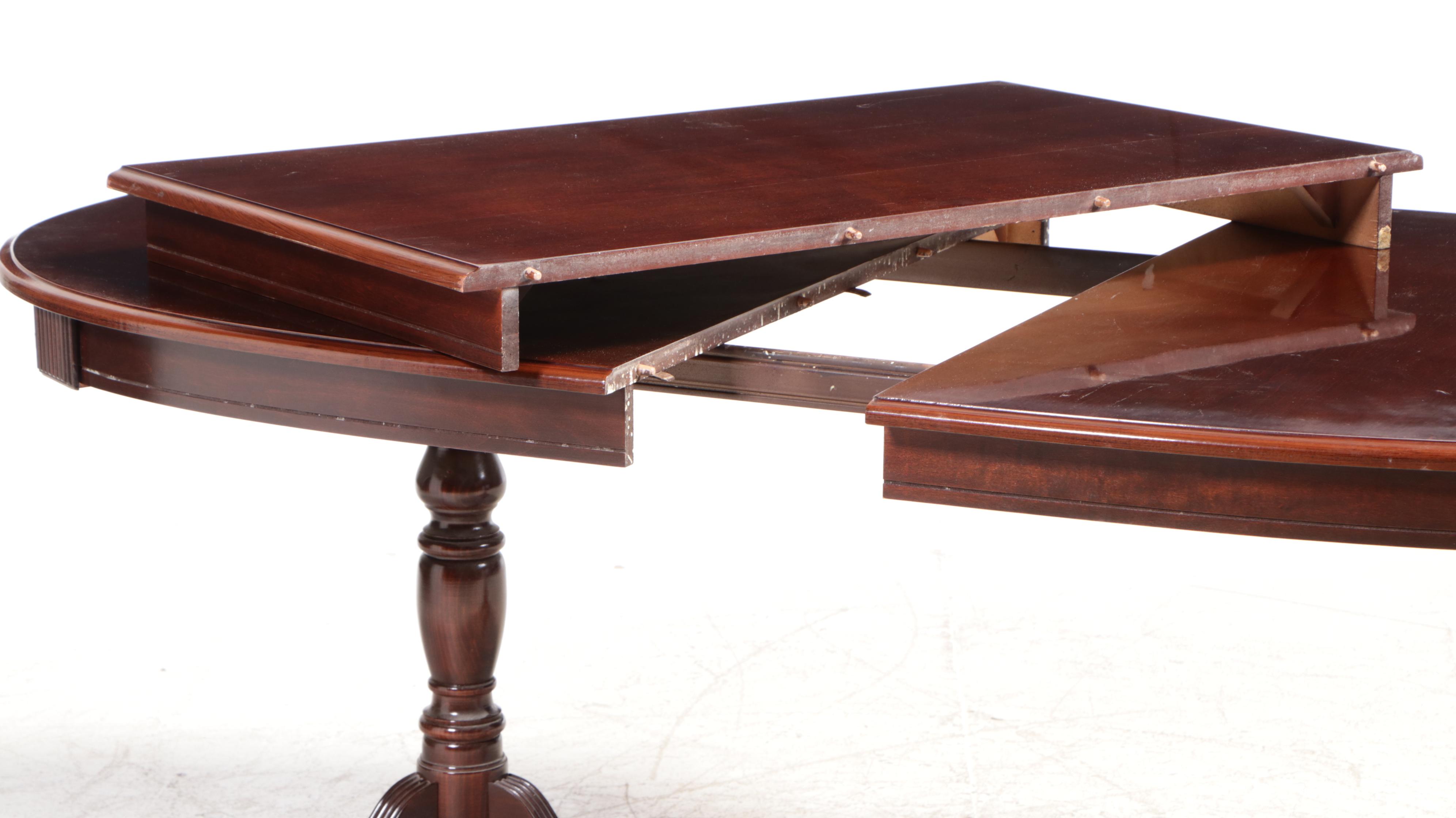 Singer Furniture Queen Anne Style Cherry Nine-Piece Dining Set