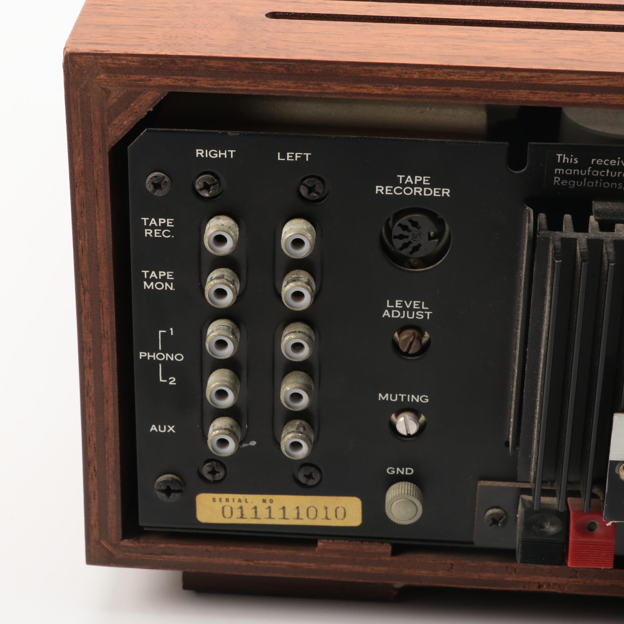 Sansui 4000 Walnut Cased Solid State Stereo Tuner Amplifier, 1969–1972