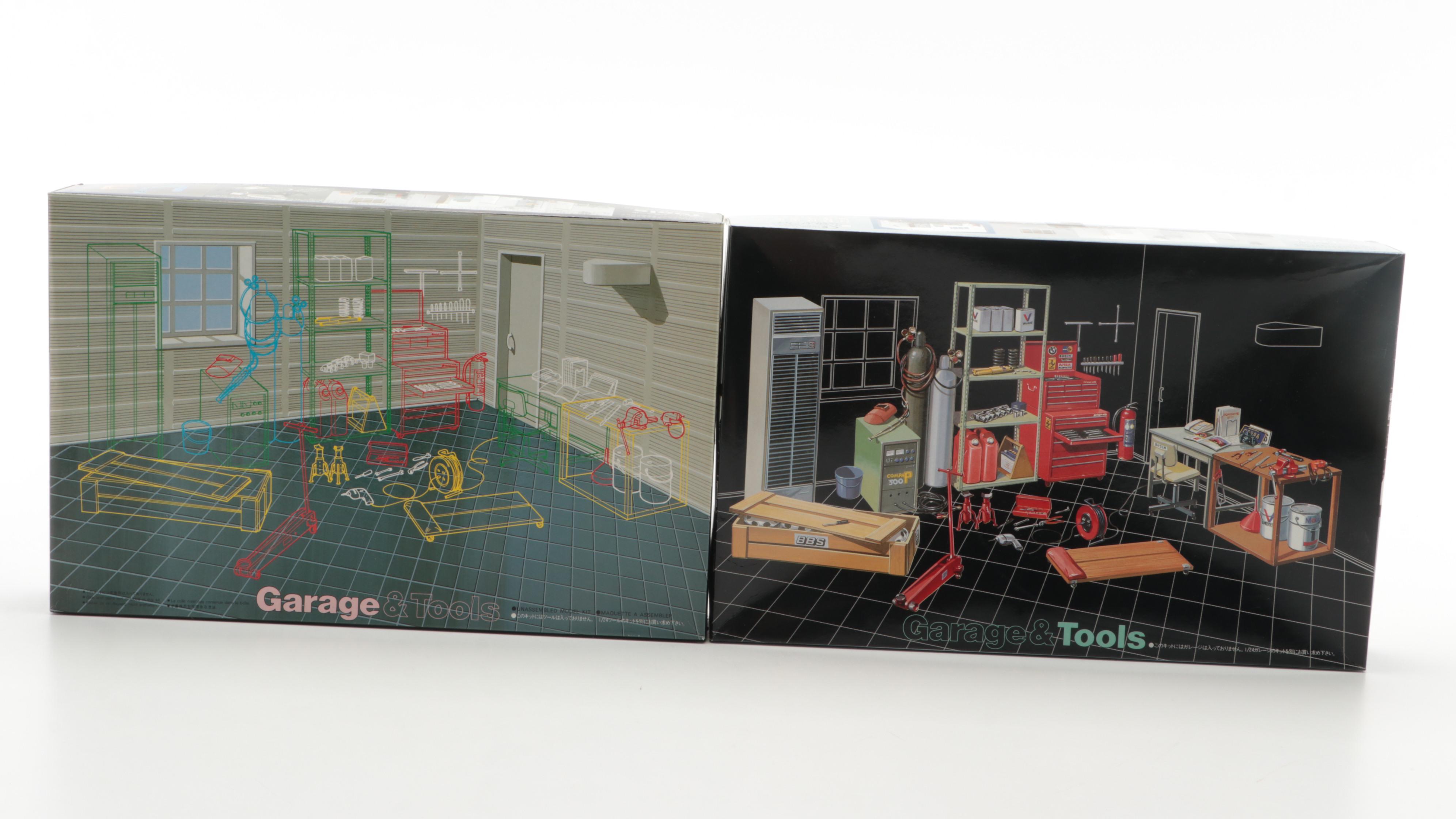 Lamborghini LP500S, Ferrari F40, and More Model Car Kits