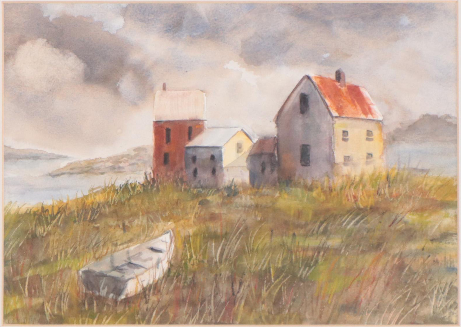 Joy Farley Watercolor Paintings of Rural Landscapes