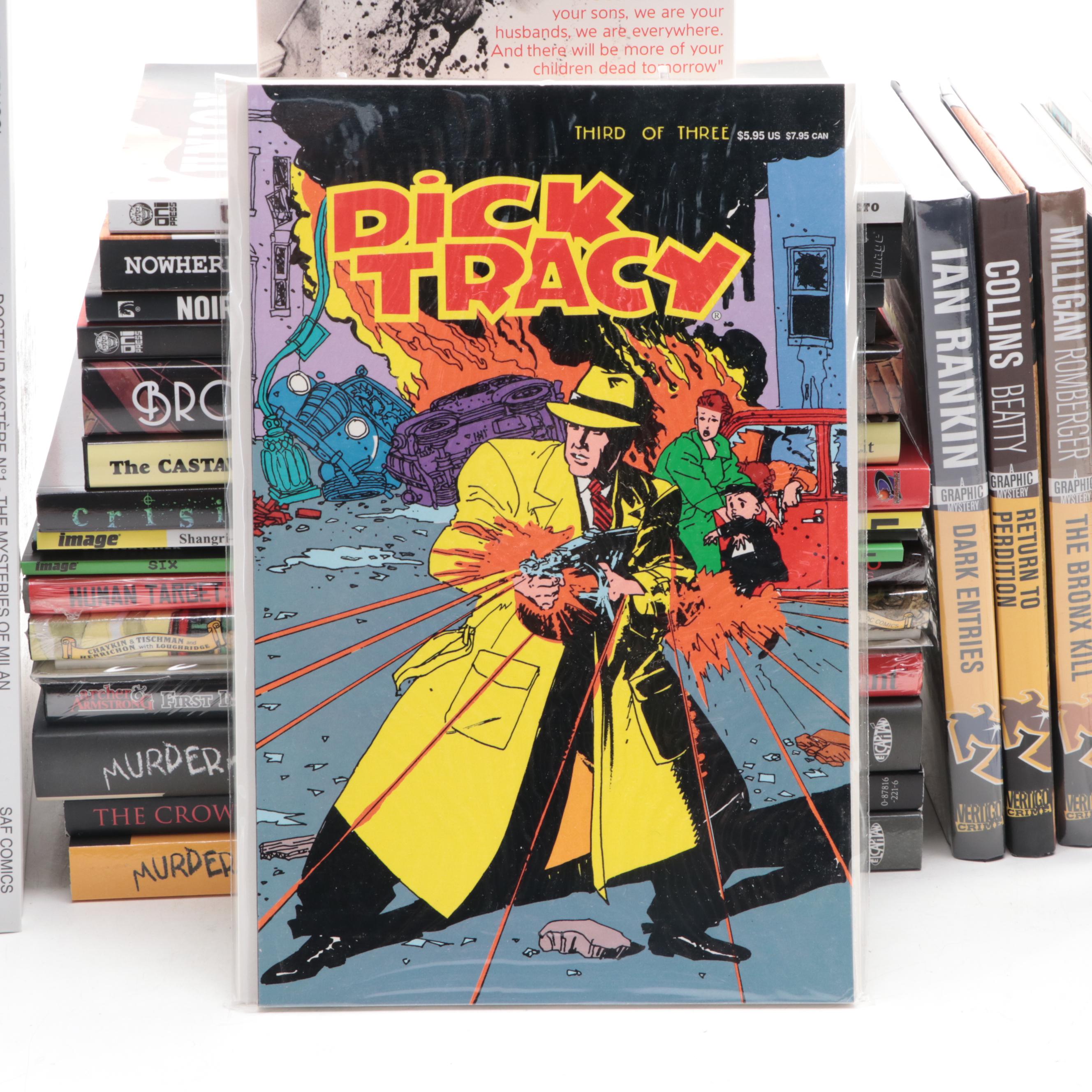 Murder Mystery and Noir Graphic Novels with Signed Limited Edition Prints