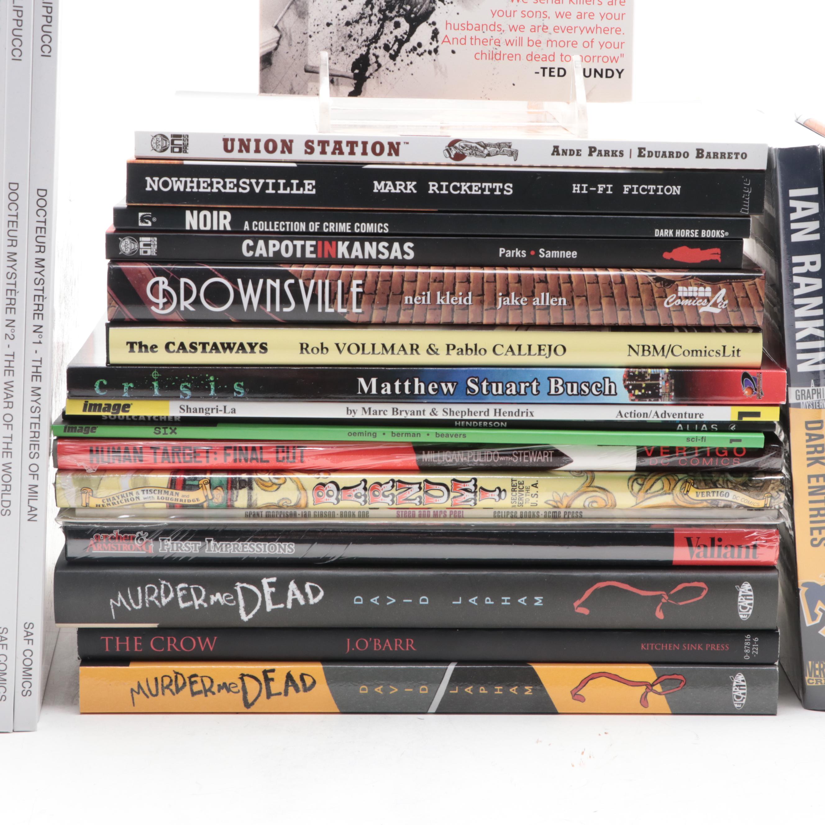 Murder Mystery and Noir Graphic Novels with Signed Limited Edition Prints