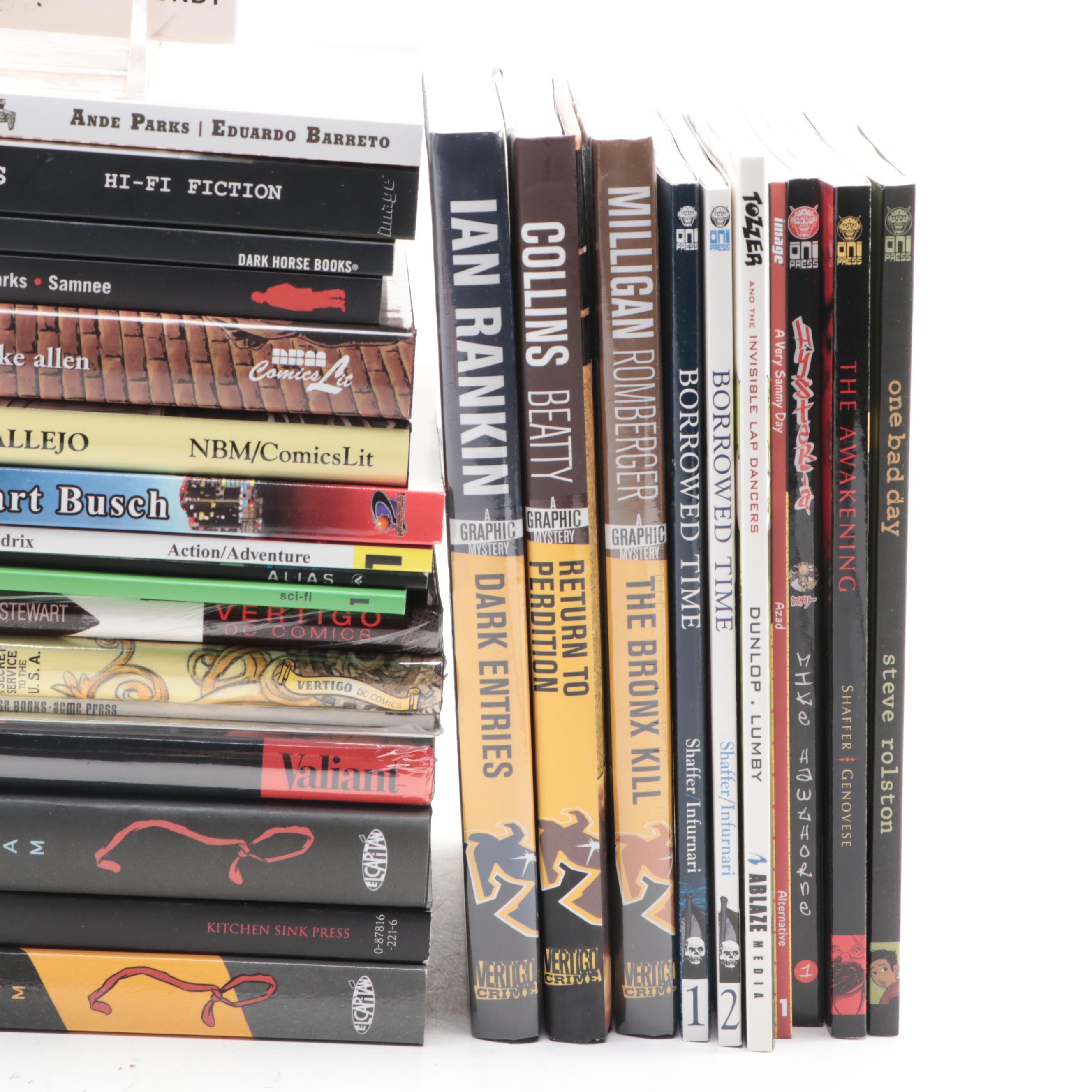 Murder Mystery and Noir Graphic Novels with Signed Limited Edition Prints